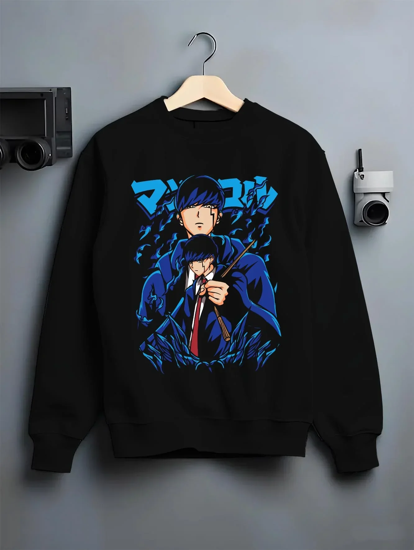 Mob Psycho Hoodie Mob Psycho 100 Blue Energy - Image 6