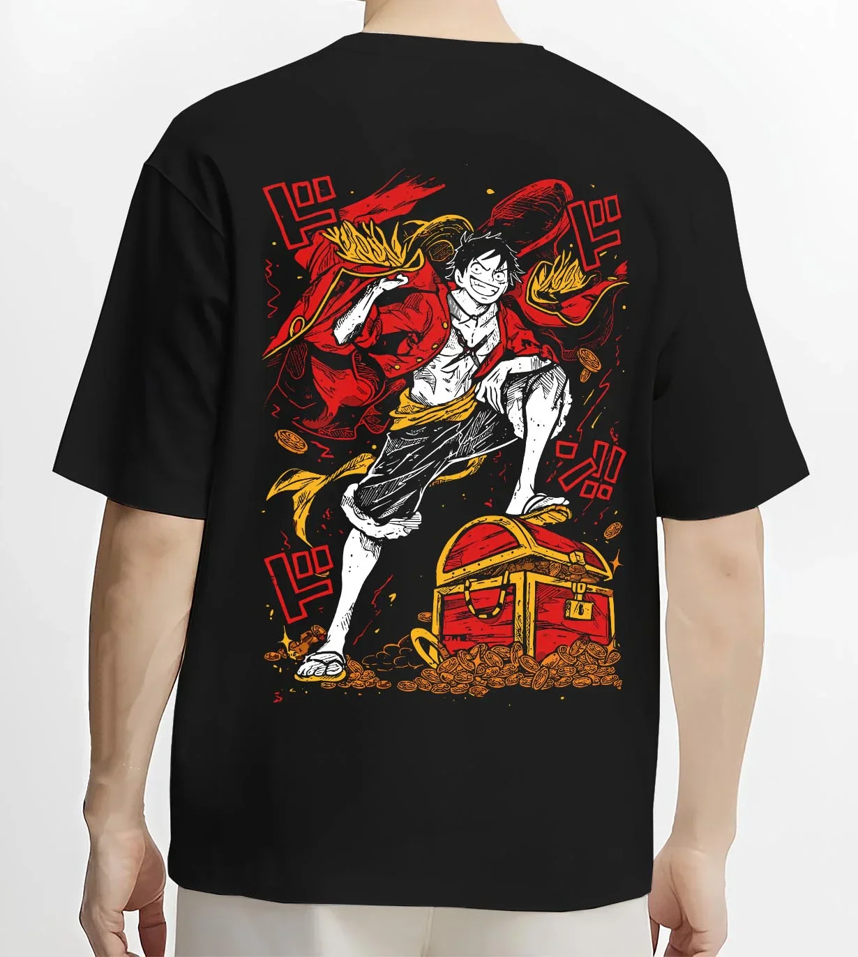 Monkey D. Luffy Hoodie One Piece Pirate King - Image 4