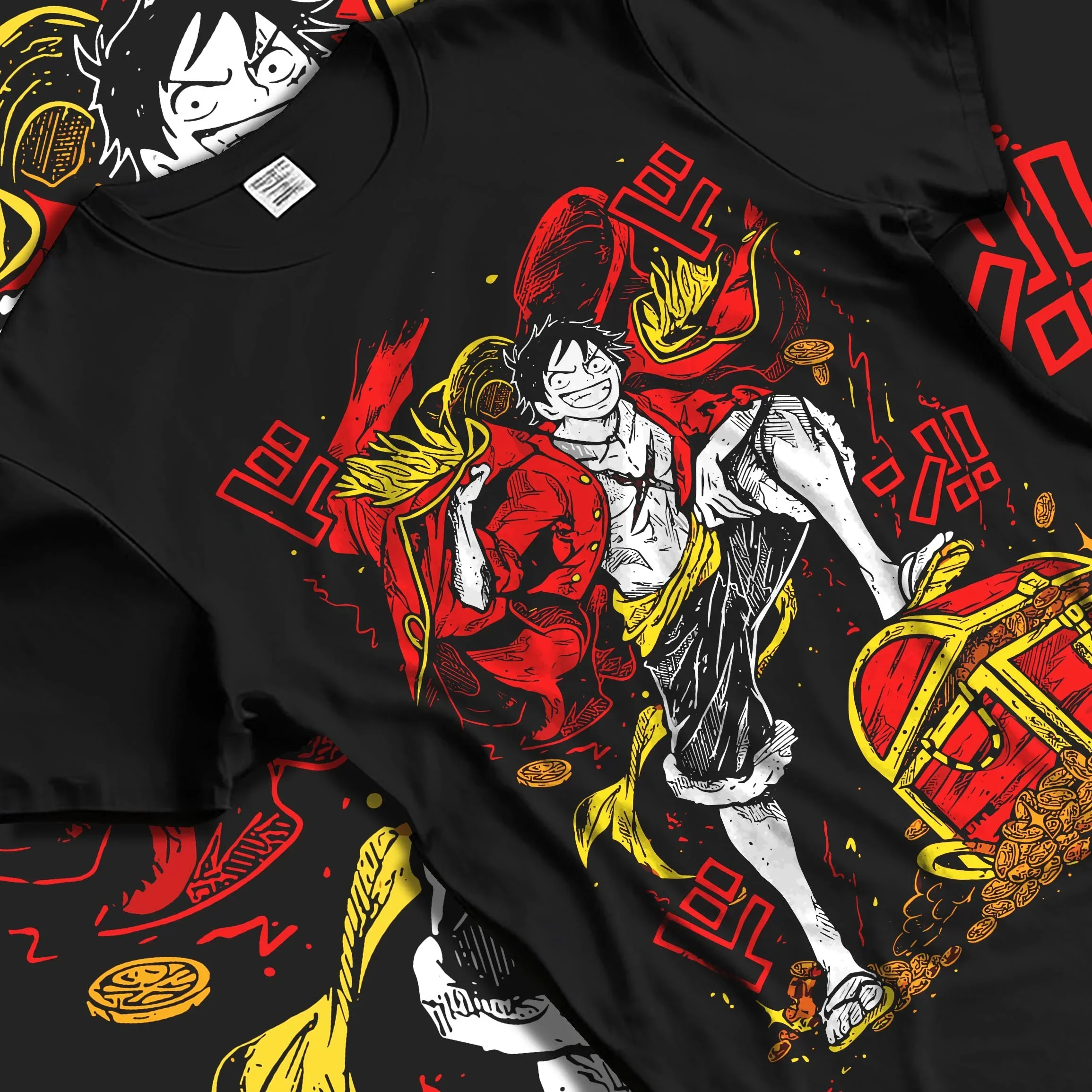 Monkey D. Luffy Hoodie One Piece Pirate King - Image 5