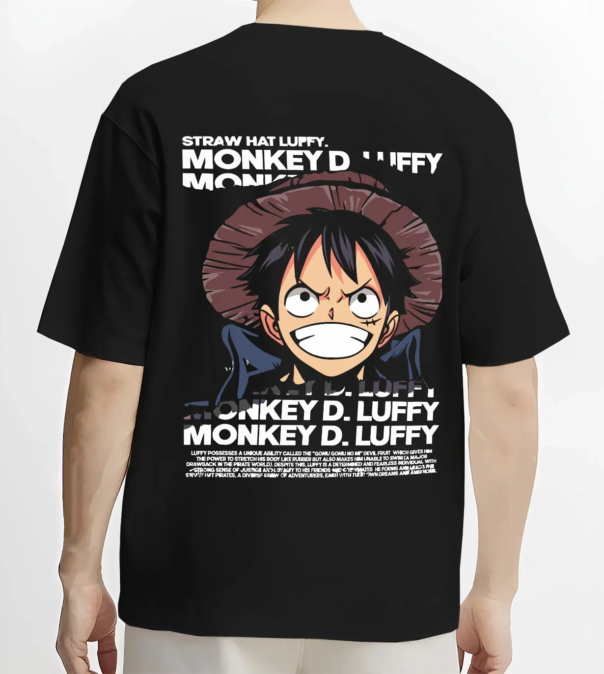 Monkey D Luffy Hoodie One Piece Pirate King - Image 4