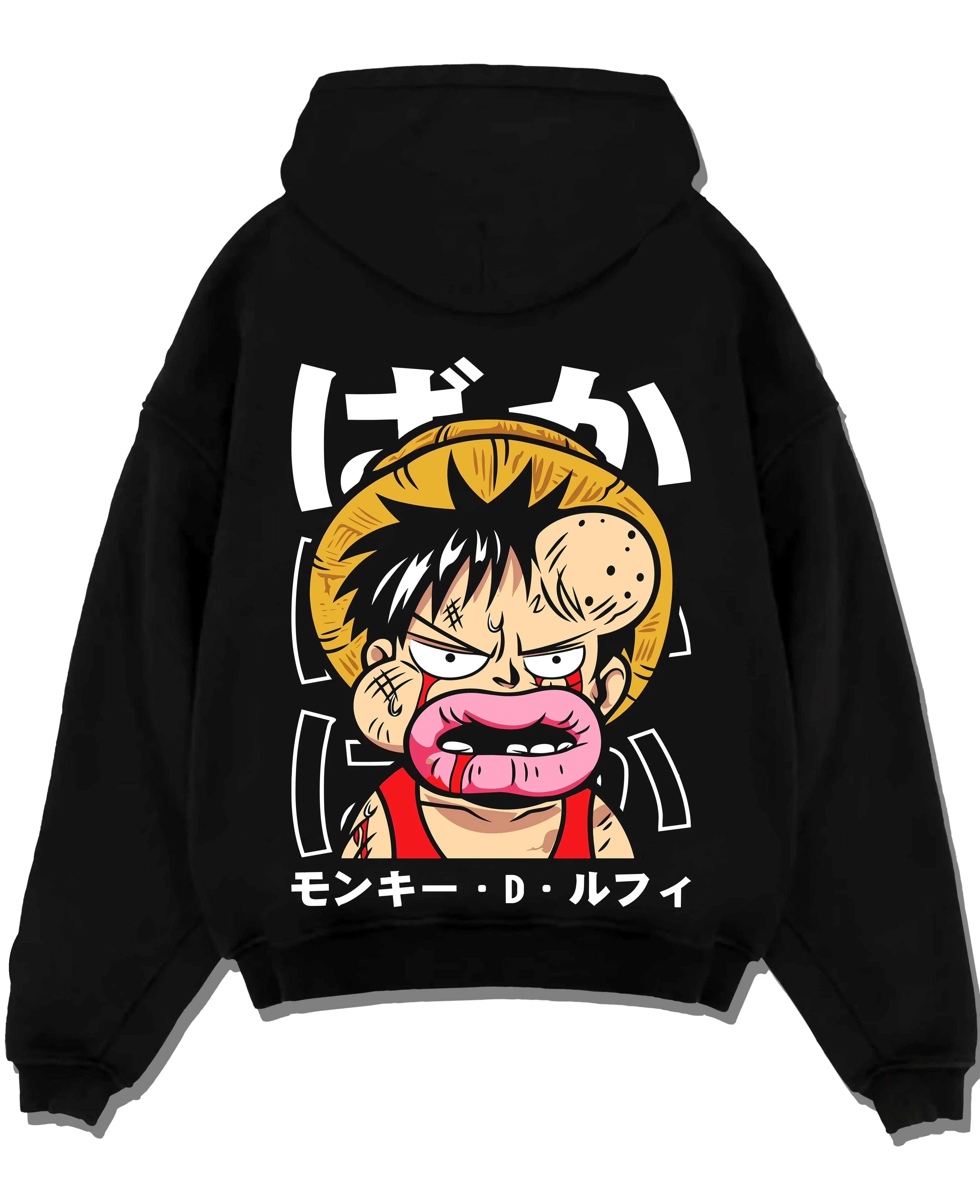 Monkey D Luffy Hoodie One Piece Funny Face