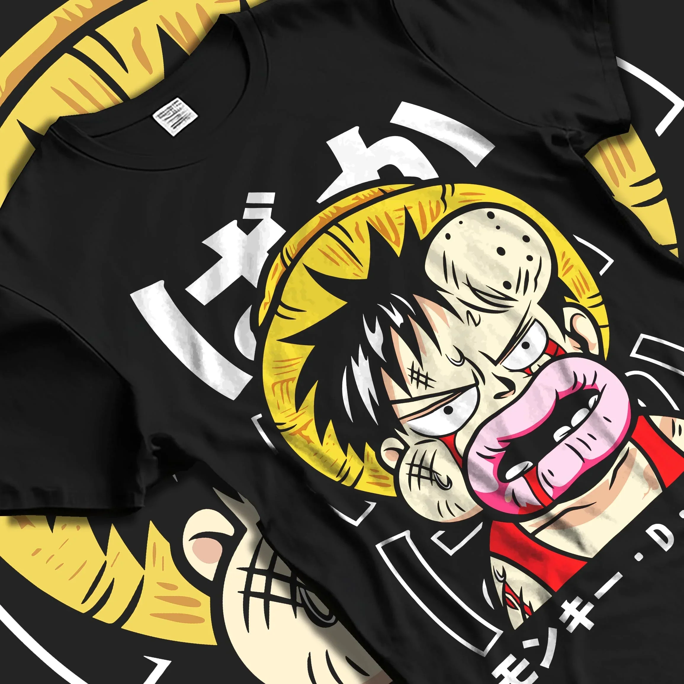 Monkey D Luffy Hoodie One Piece Funny Face - Image 5