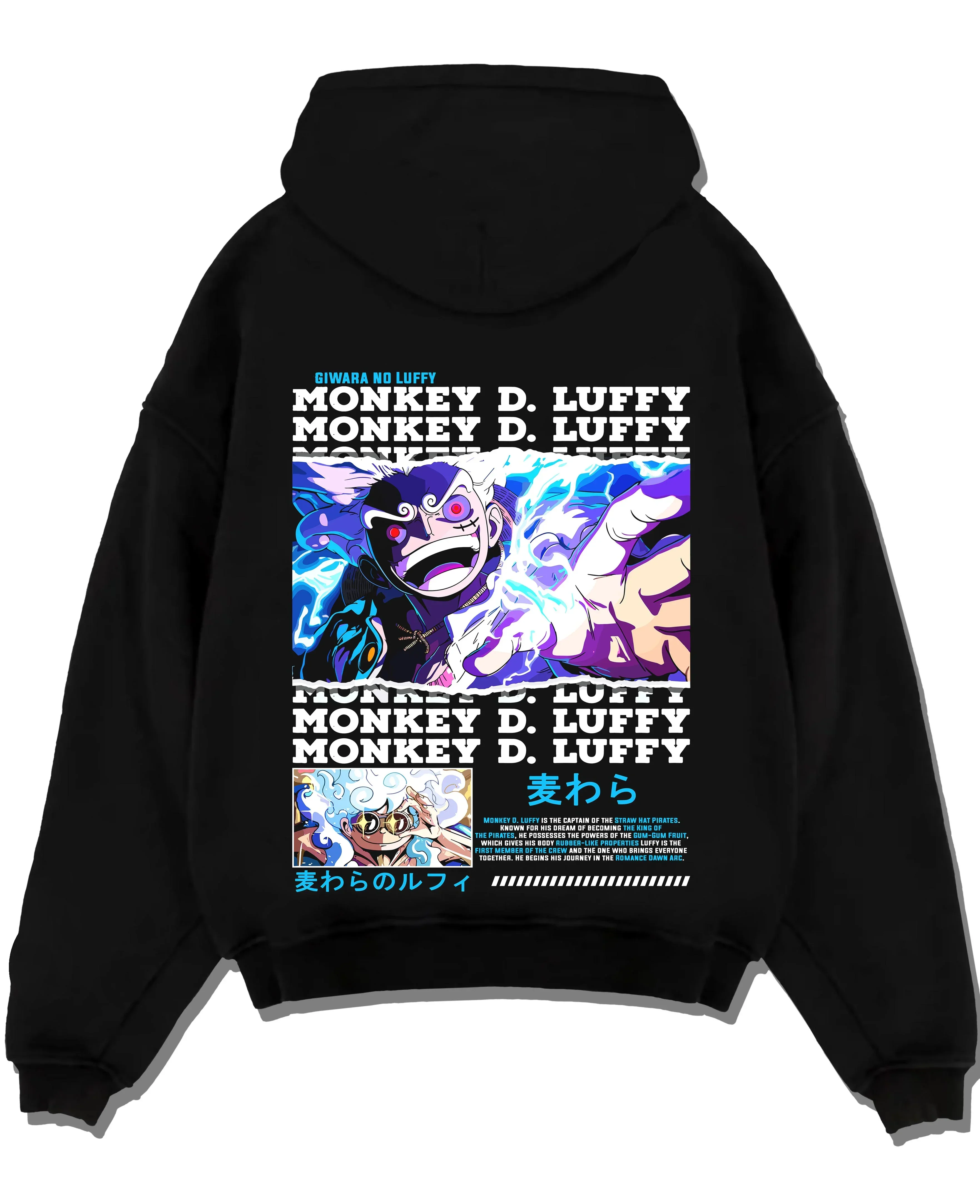 Monkey D Luffy Hoodie One Piece Gum Gum Gear