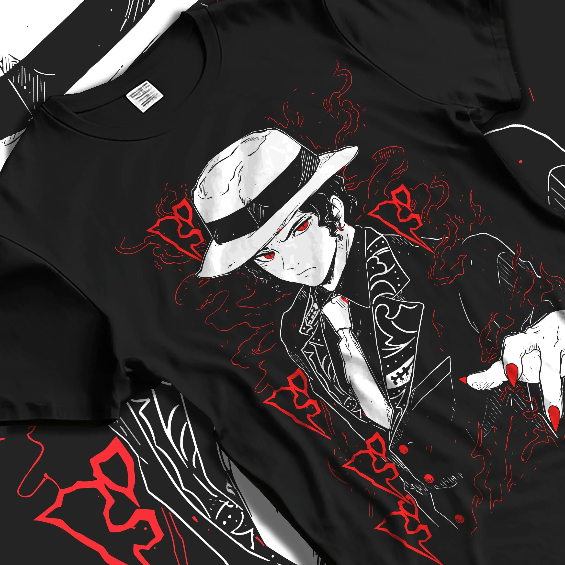 Muzan Kibutsuji Kimetsu no Yaiba Hoodie Dark Suit - Image 5