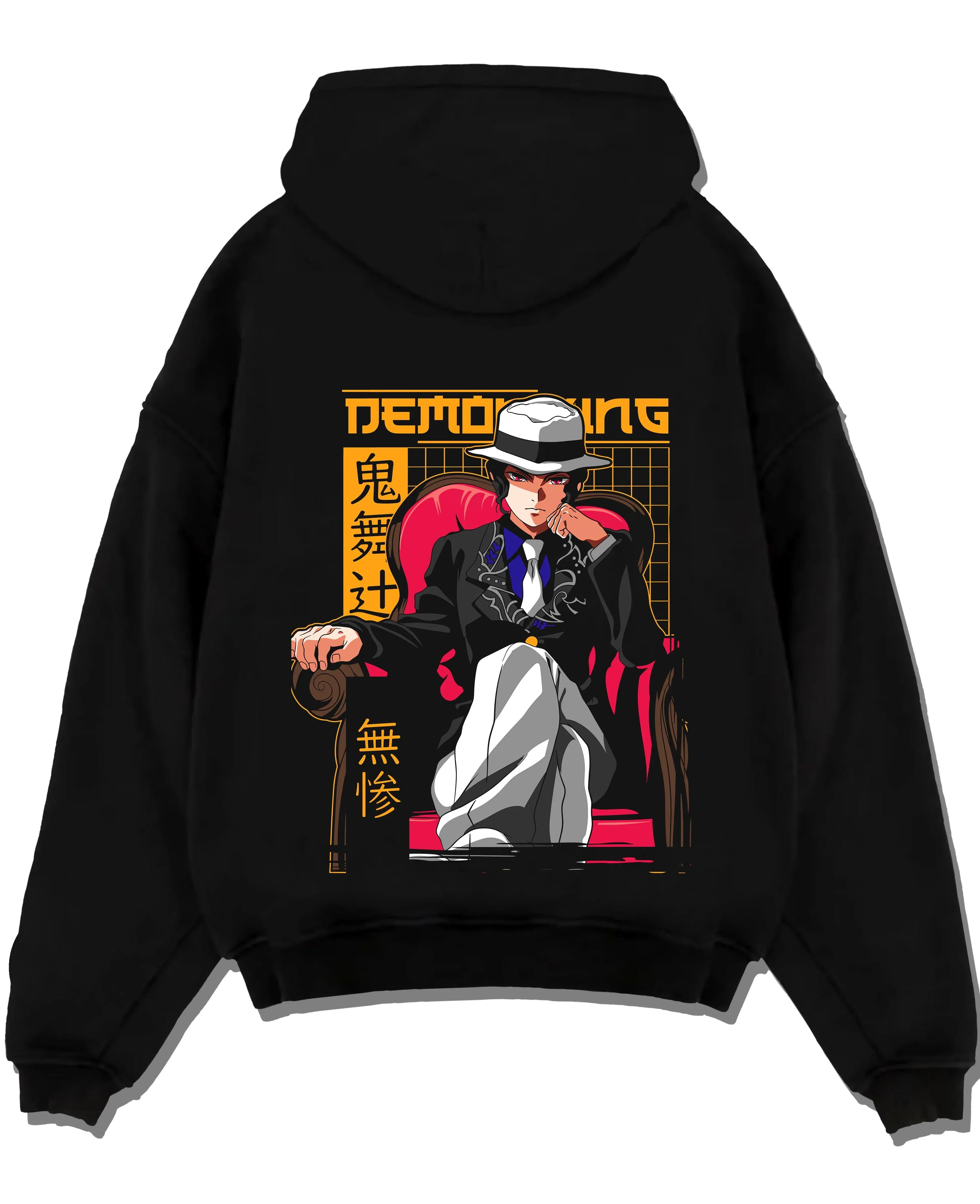 Muzan Kibutsuji Demon Slayer Hoodie Portrait