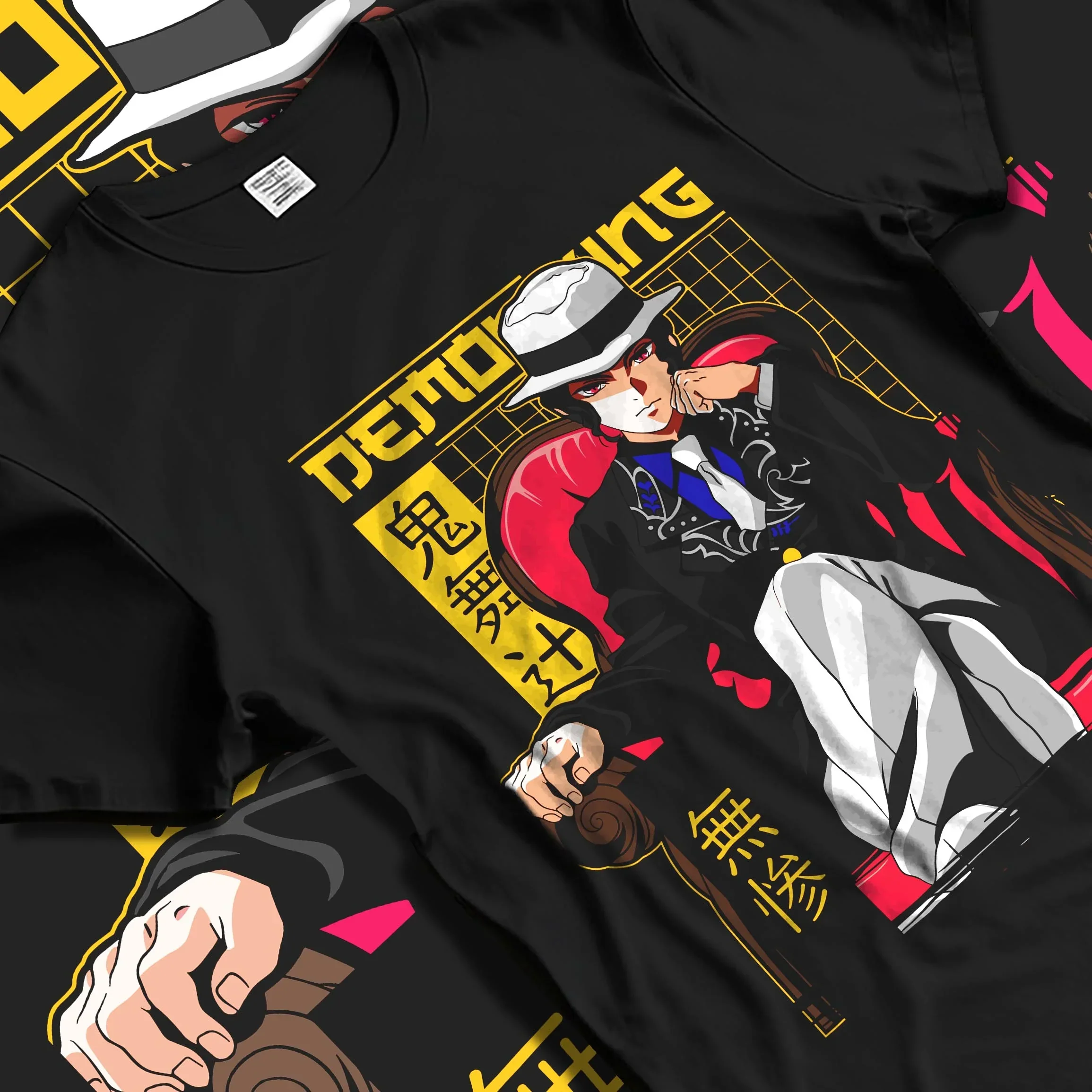 Muzan Kibutsuji Demon Slayer Hoodie Portrait - Image 5