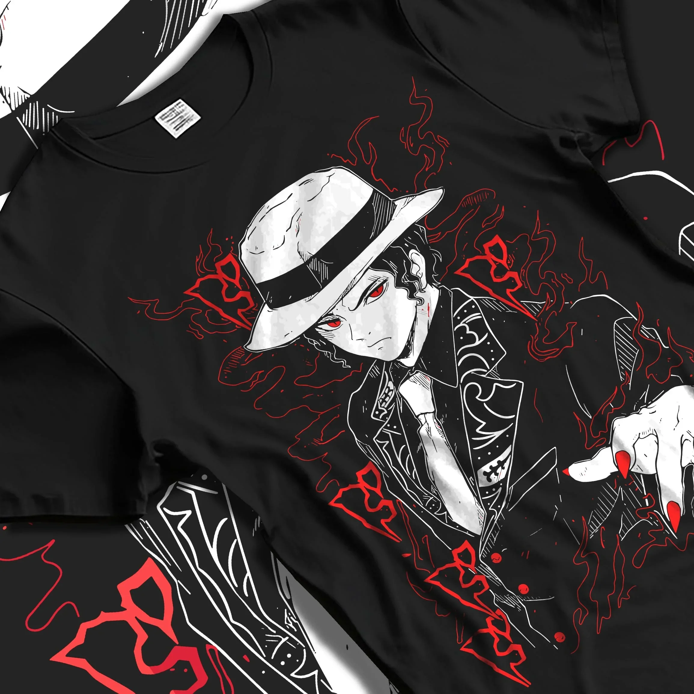 Muzan Kibutsuji Hoodie Demon Slayer Suit Design - Image 5