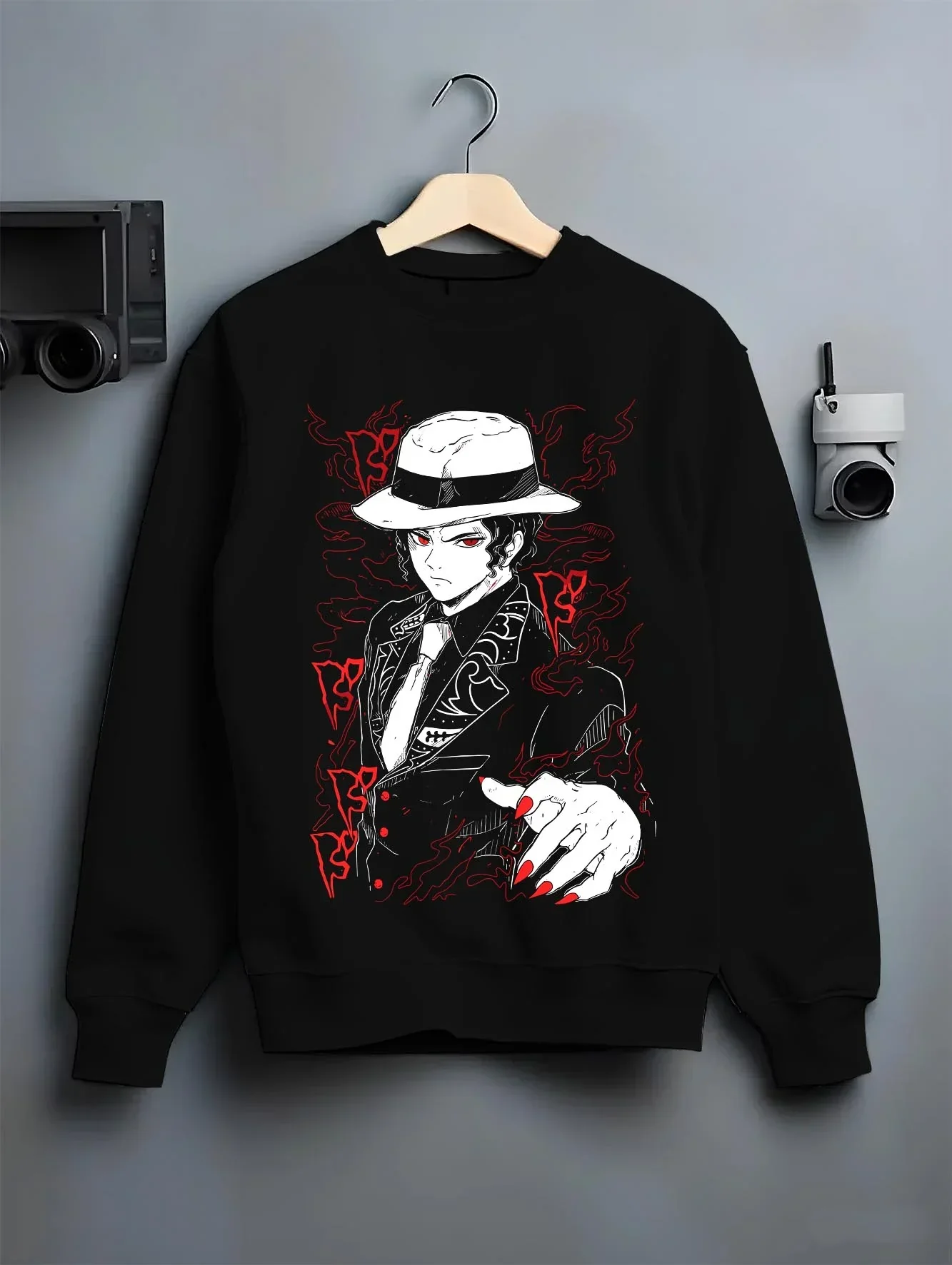 Muzan Kibutsuji Hoodie Demon Slayer Suit Design - Image 6