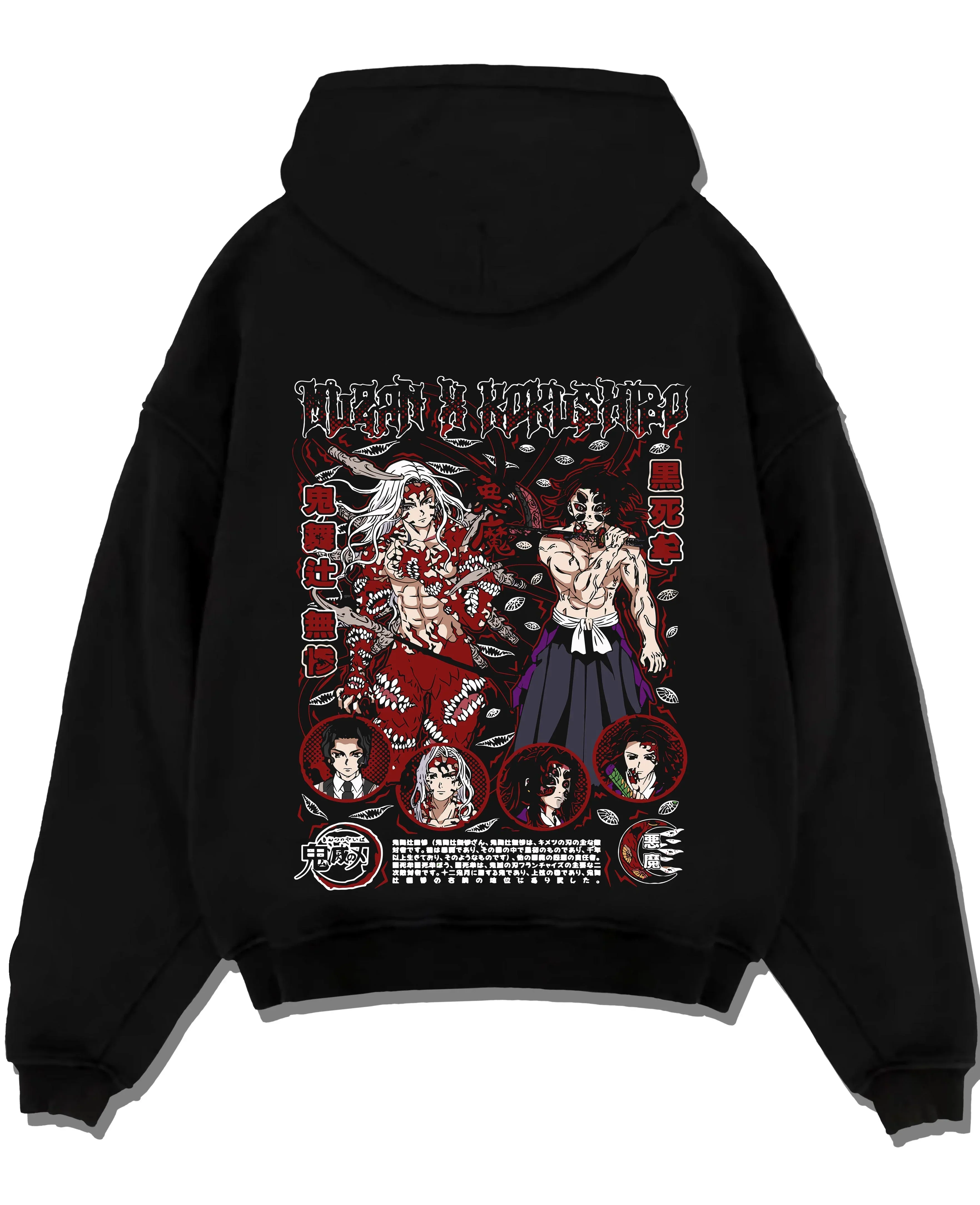 Muzan Kibutsuji Kimetsu no Yaiba Hoodie Throne Lord