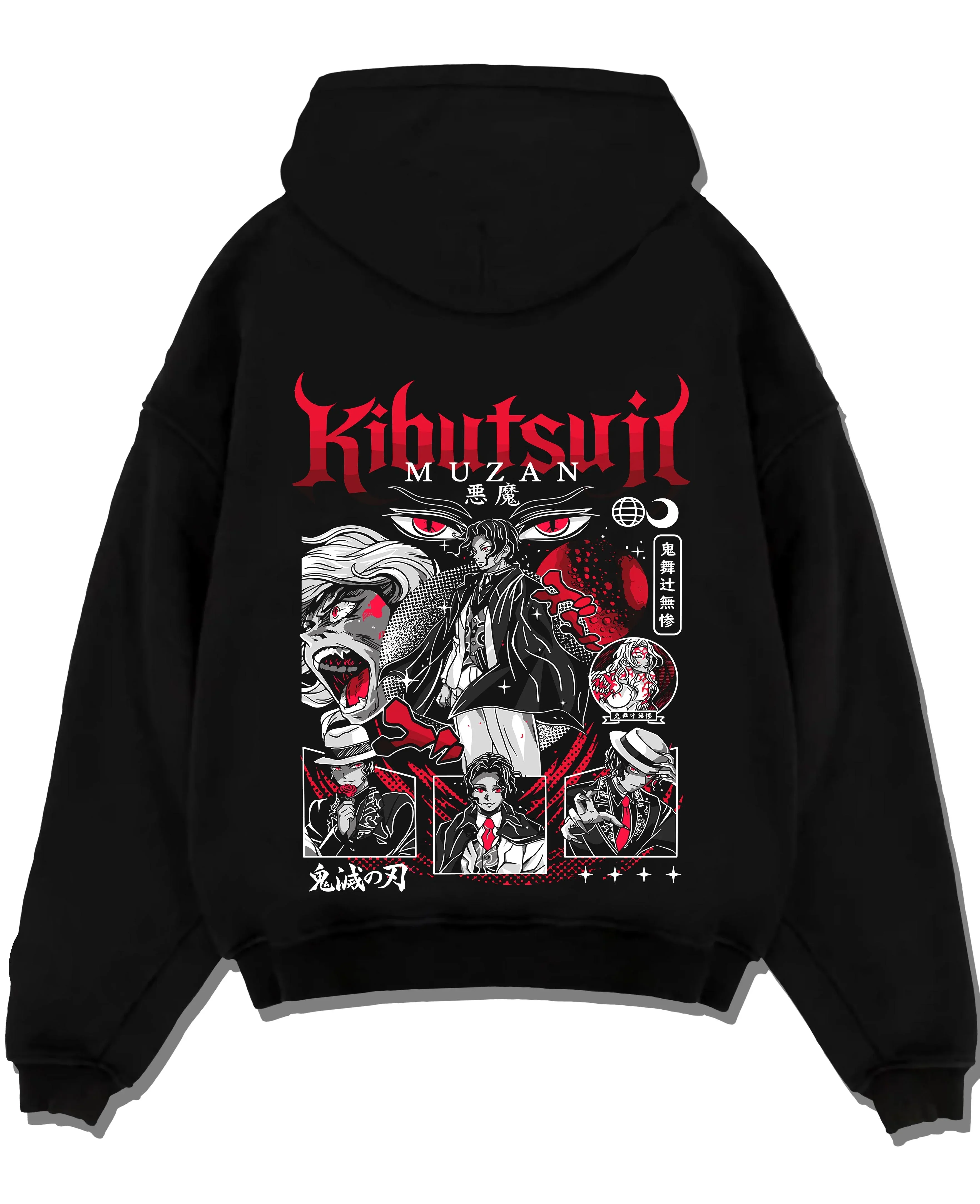 Muzan Kibutsuji Kimetsu no Yaiba Hoodie Villain Form