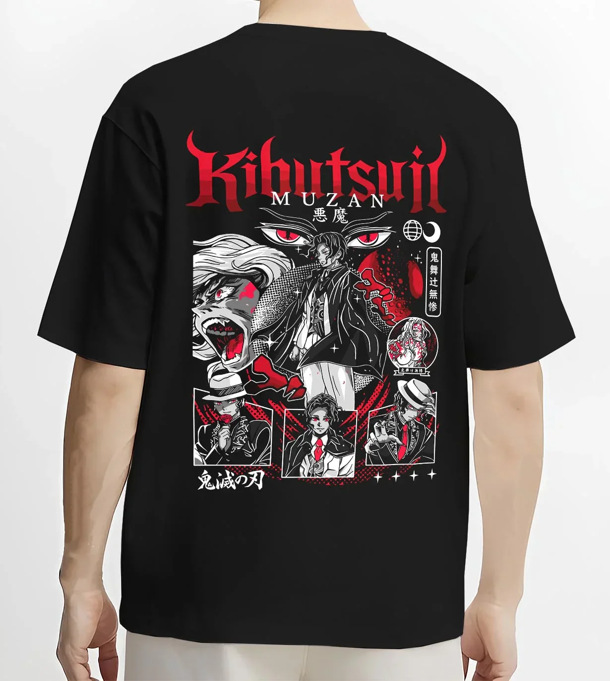 Muzan Kibutsuji Kimetsu no Yaiba Hoodie Villain Form - Image 4