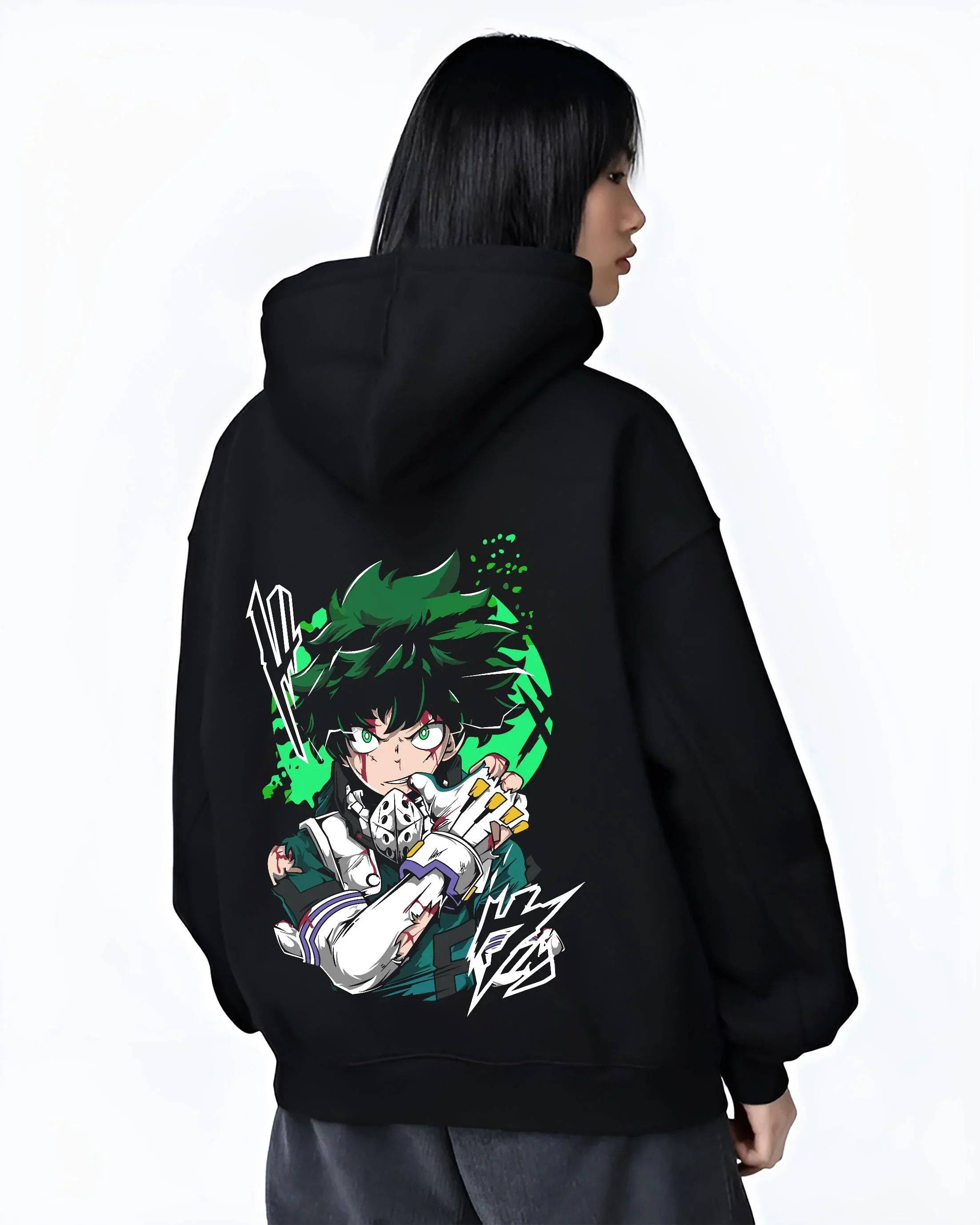 My Hero Academia All Might Hoodie Detroit Smash Jumper - Image 3