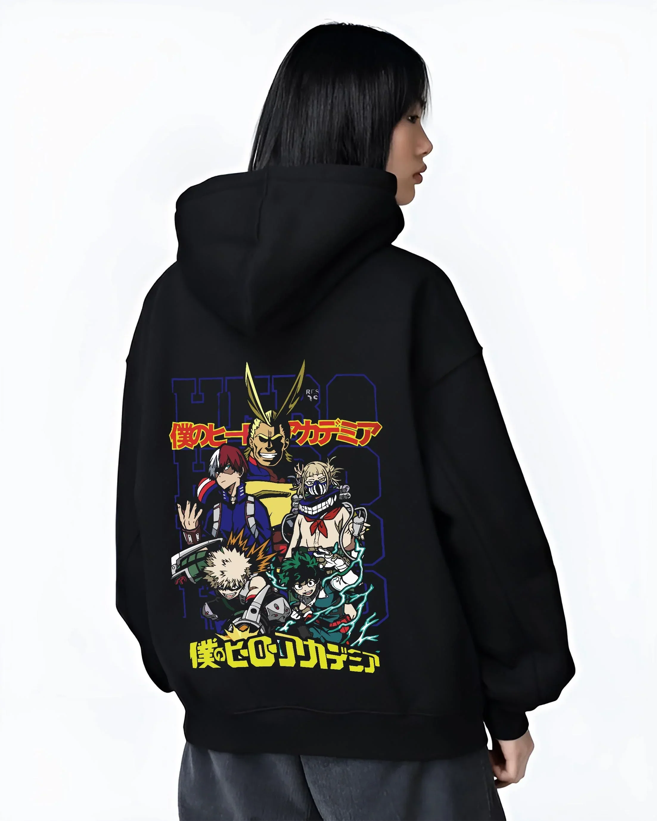 My Hero Academia Bakugo Hoodie Explosion Quirk Jumper - Image 3