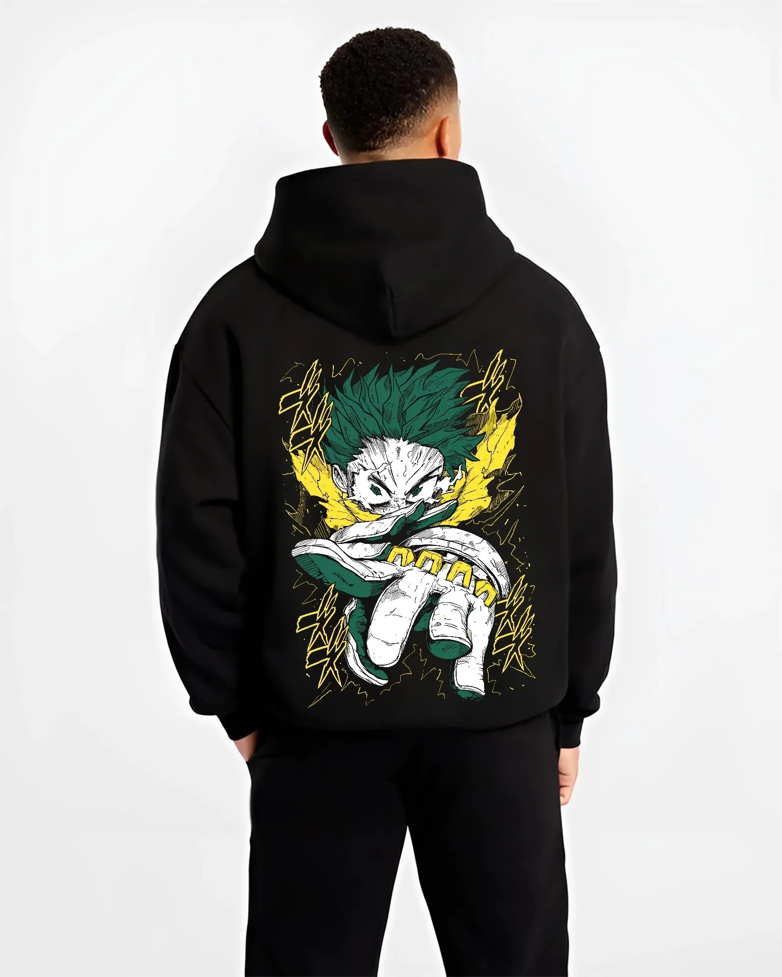 My Hero Academia Hoodie Izuku Midoriya Full Power - Image 2