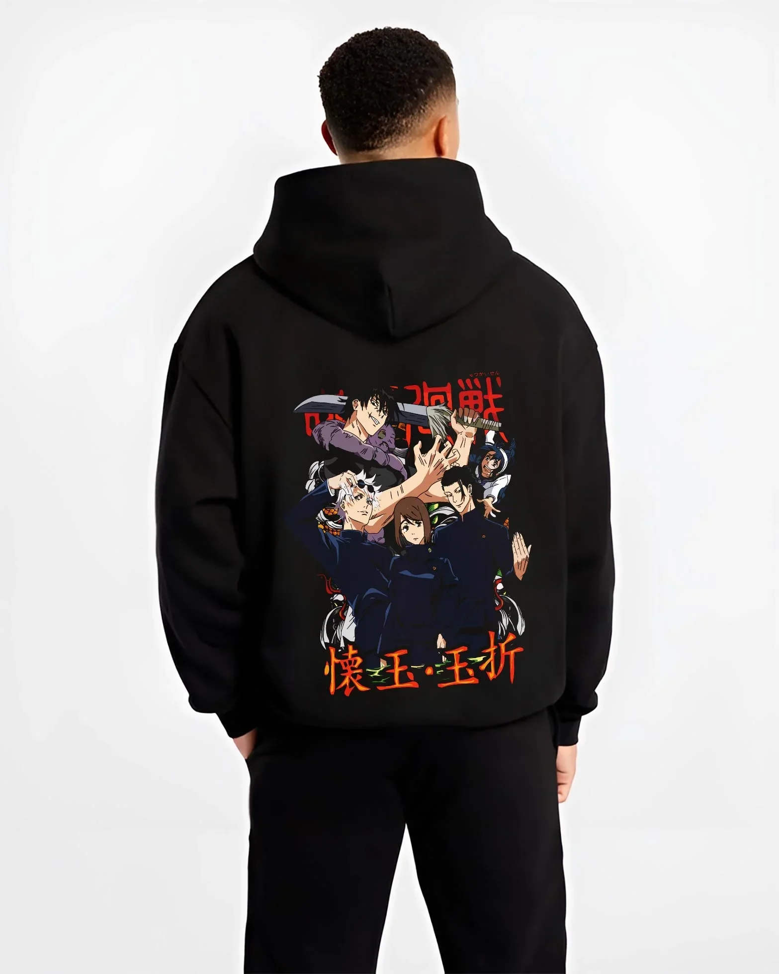 Nanami Jujutsu Kaisen Hoodie Sorcerer Cursed Technique - Image 2