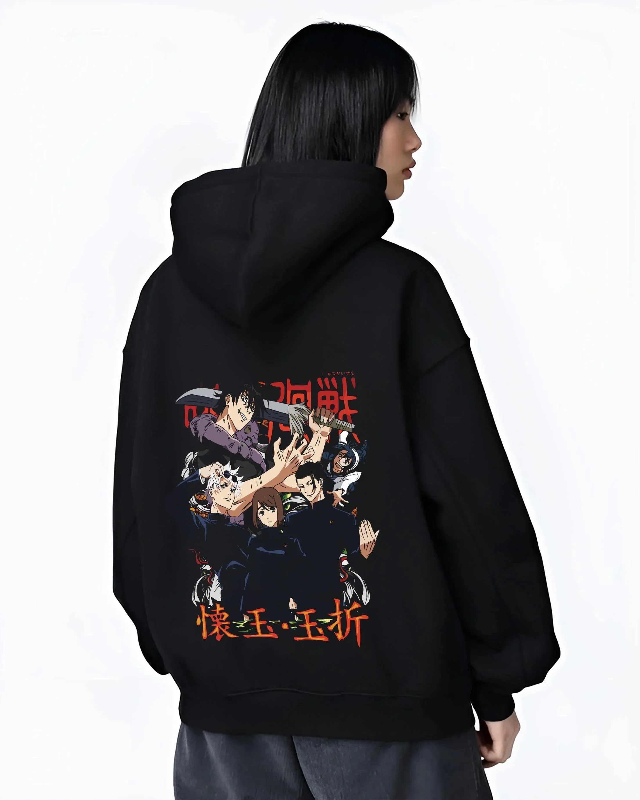 Nanami Jujutsu Kaisen Hoodie Sorcerer Cursed Technique - Image 3
