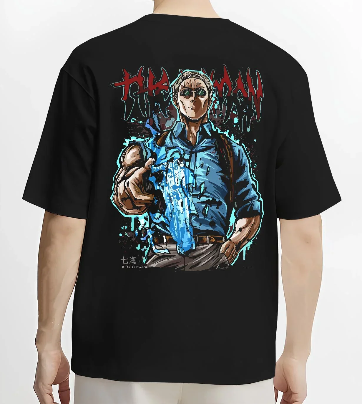 Nanami Kento Hoodie Jujutsu Kaisen Anime Sorcerer Blade - Image 4