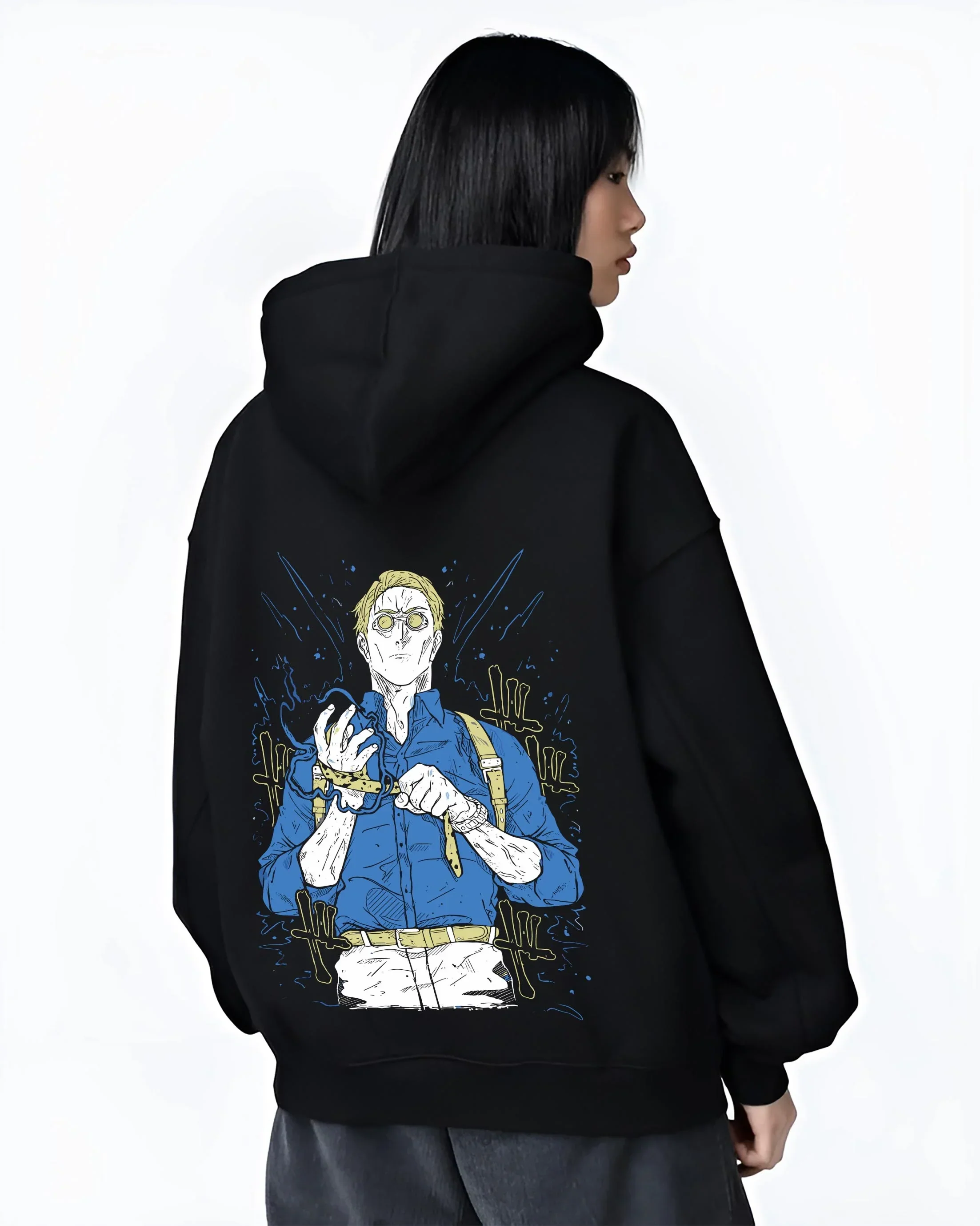 Nanami Hoodie Jujutsu Kaisen Detective Suit - Image 3