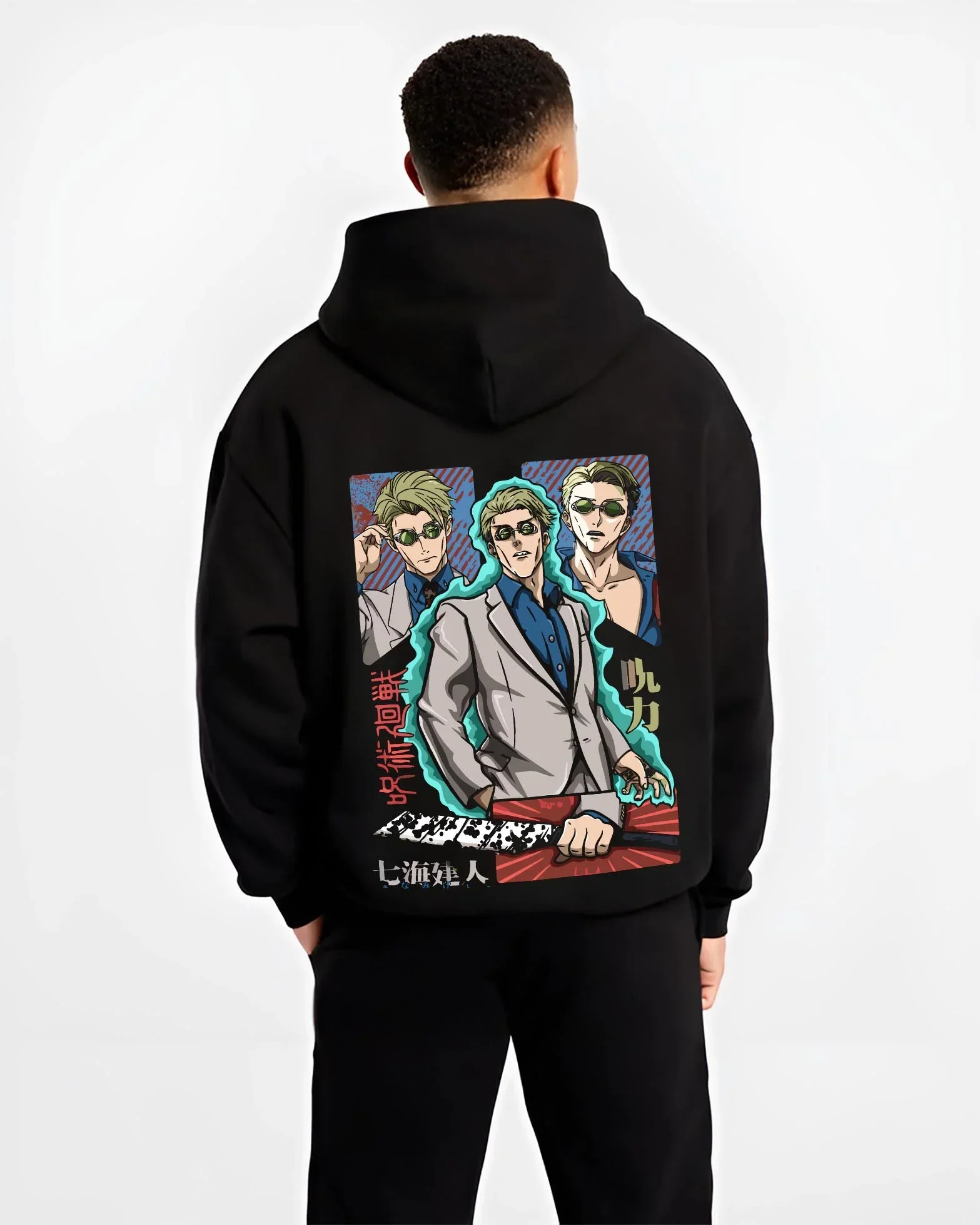 Nanami Kento Hoodie Jujutsu Kaisen Business Suit - Image 2