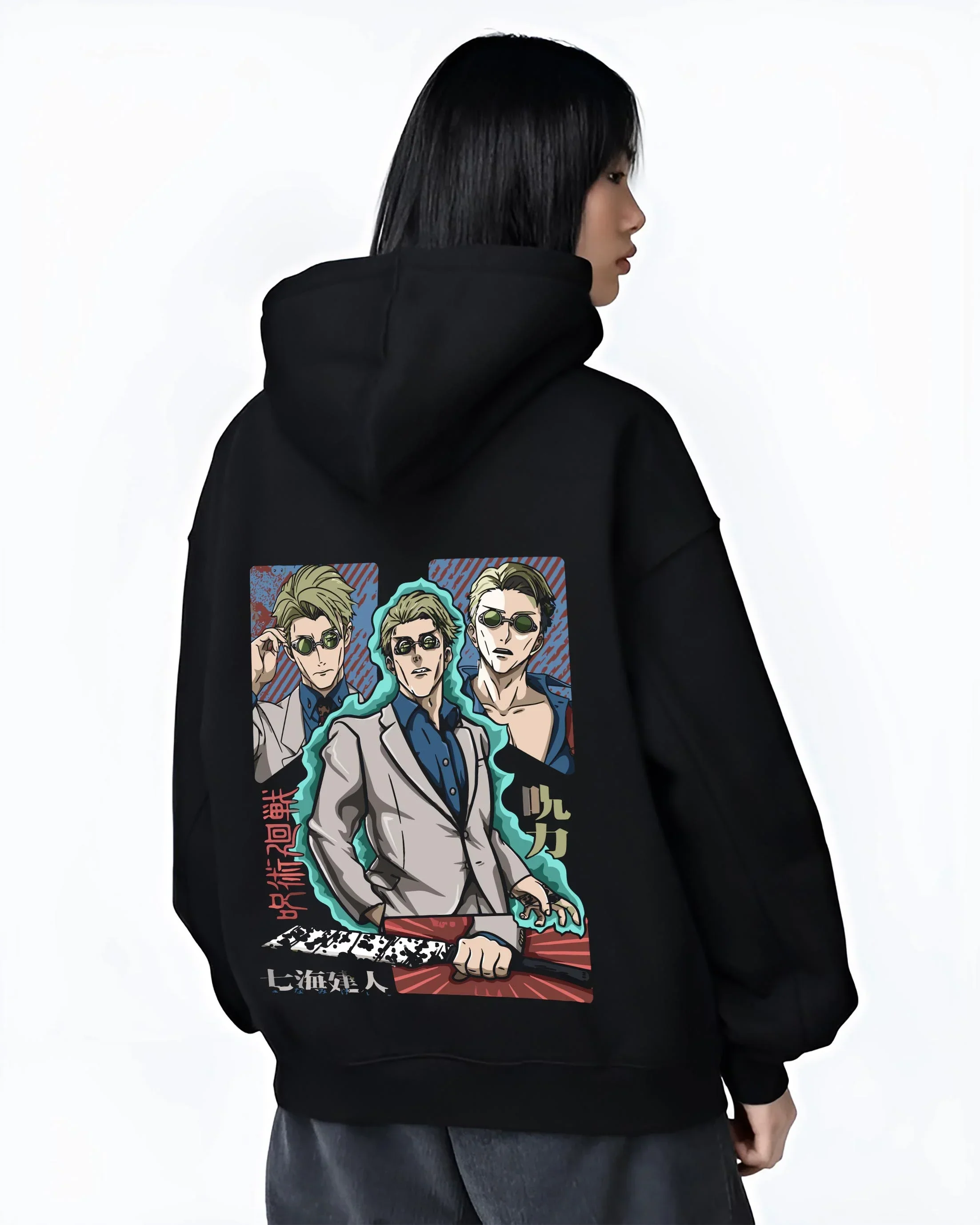 Nanami Kento Hoodie Jujutsu Kaisen Business Suit - Image 3