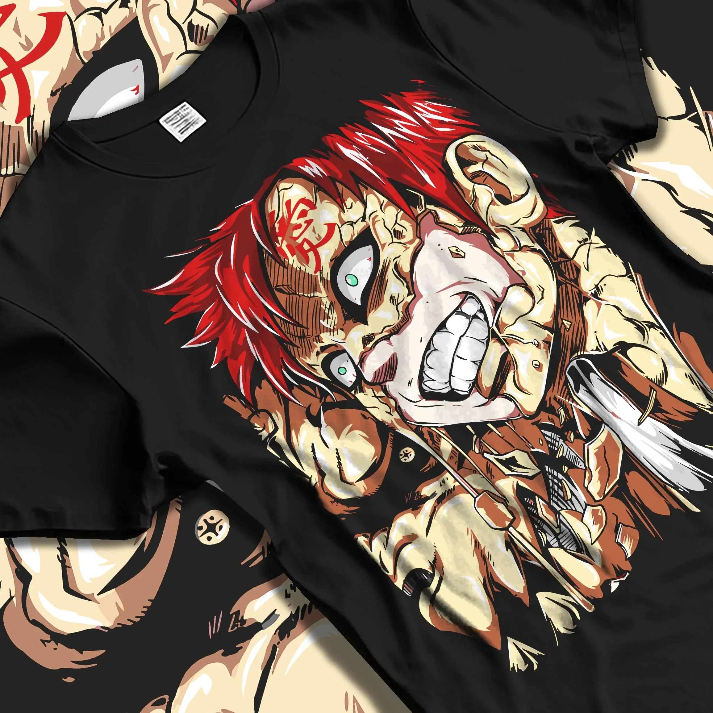 Naruto Hoodie Gaara Sand Fury Rampage Jumper - Image 5