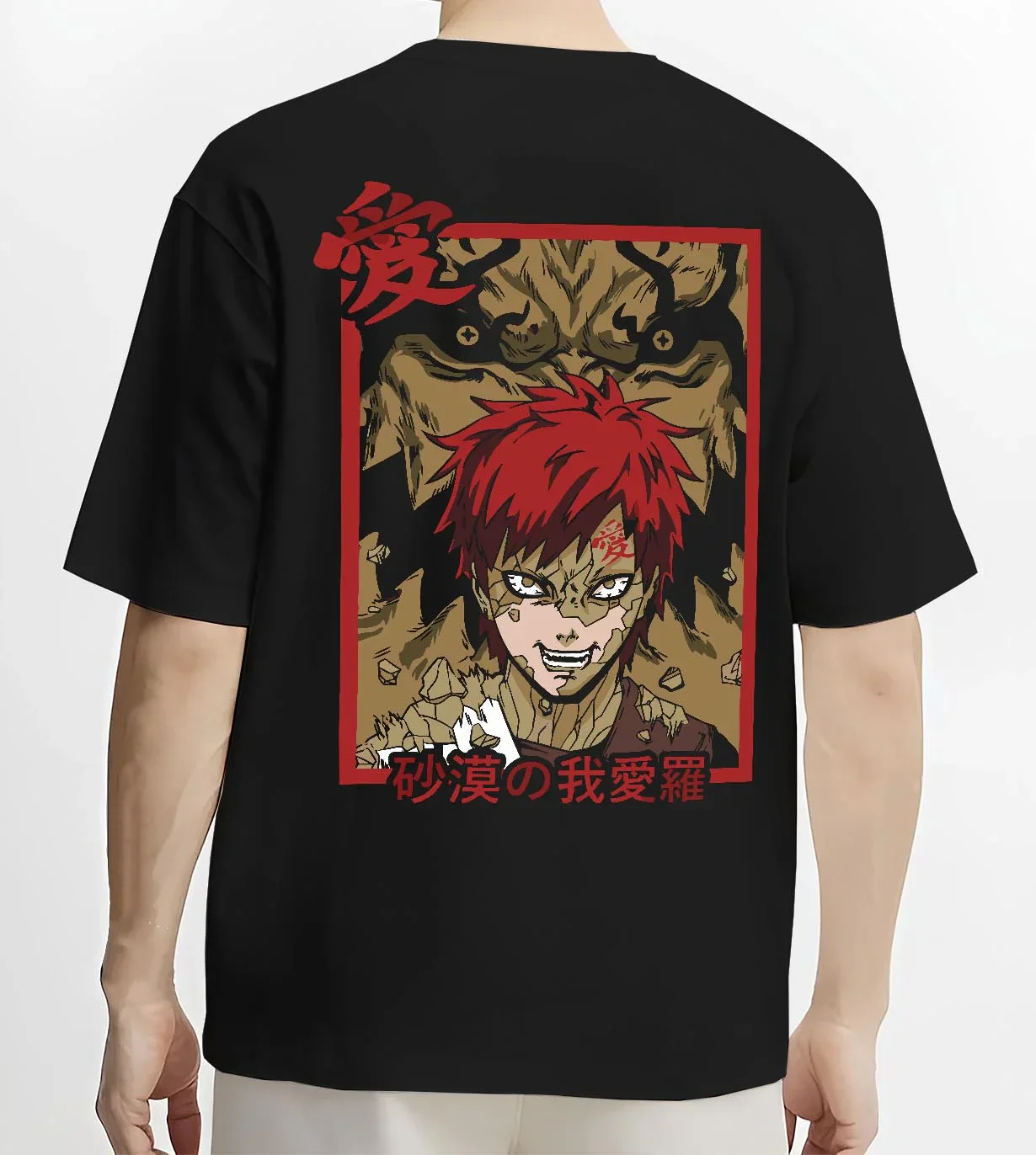 Naruto Hoodie Gaara Sand Beast Transformation Jumper - Image 4