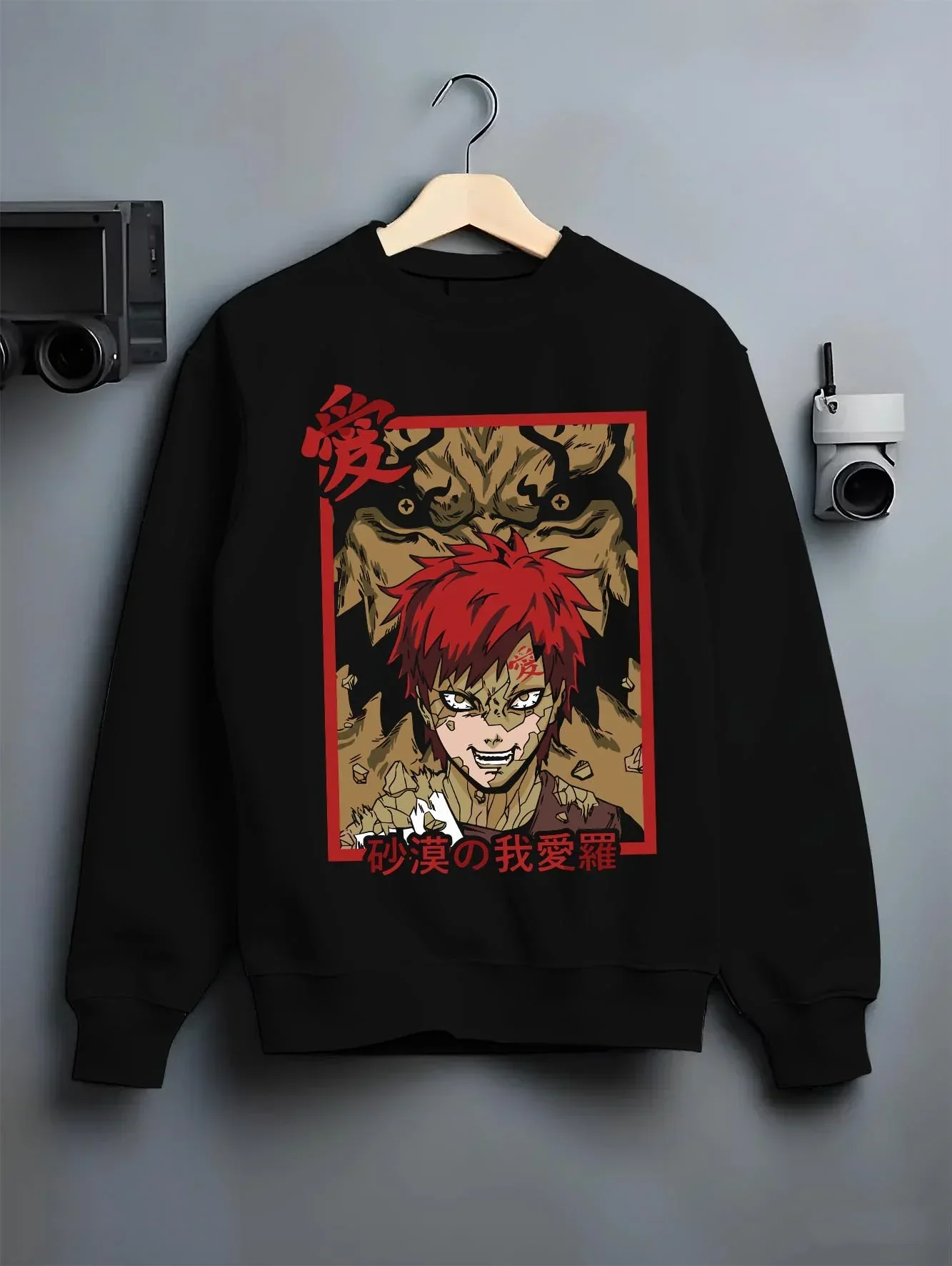 Naruto Hoodie Gaara Sand Beast Transformation Jumper - Image 6