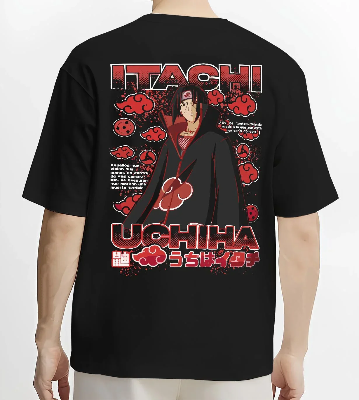 Naruto Hoodie Itachi Uchiha Akatsuki Clan Jumper - Image 4