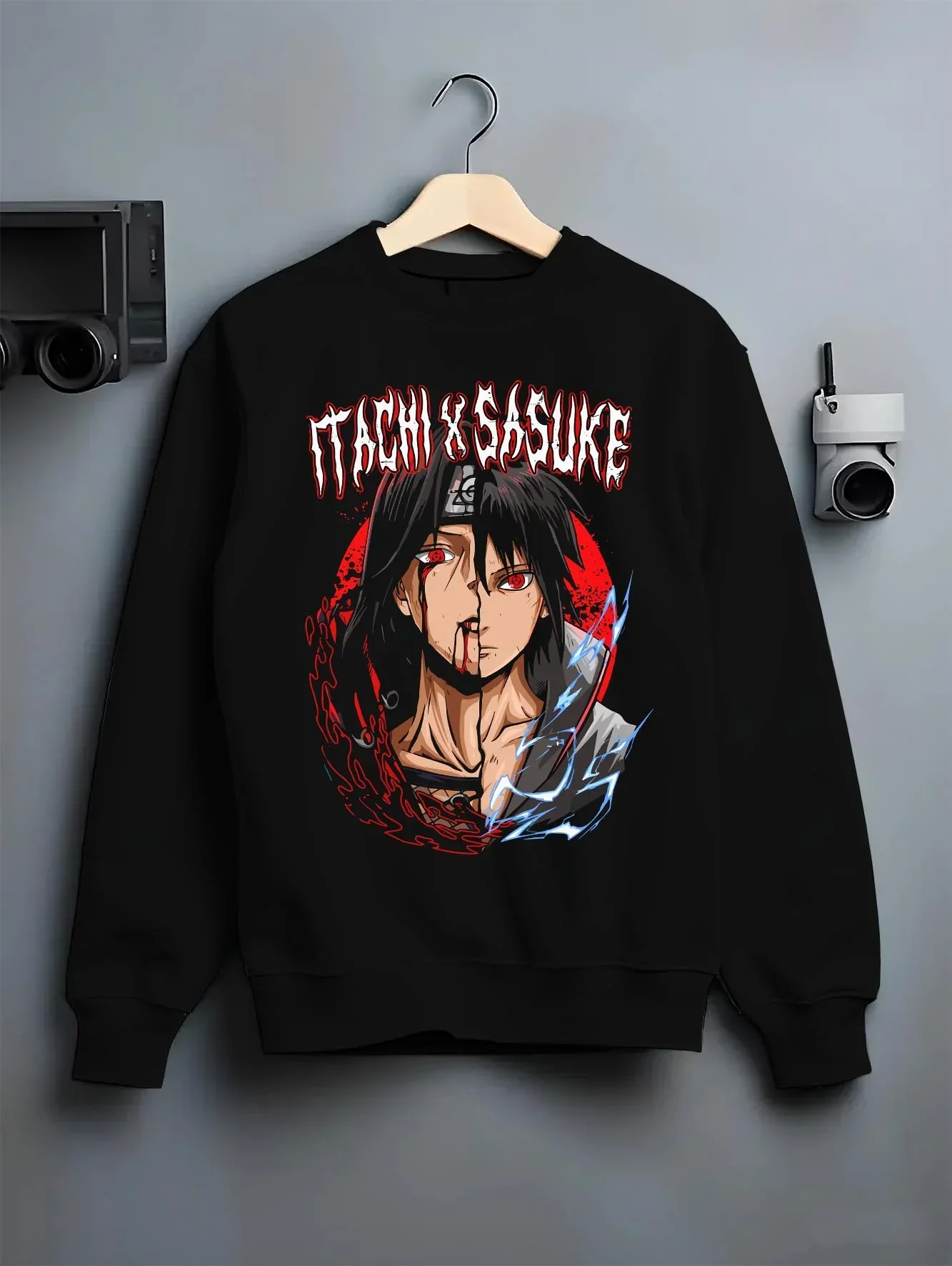 Naruto Hoodie Itachi and Sasuke Bonded Clan Jumper - Image 6