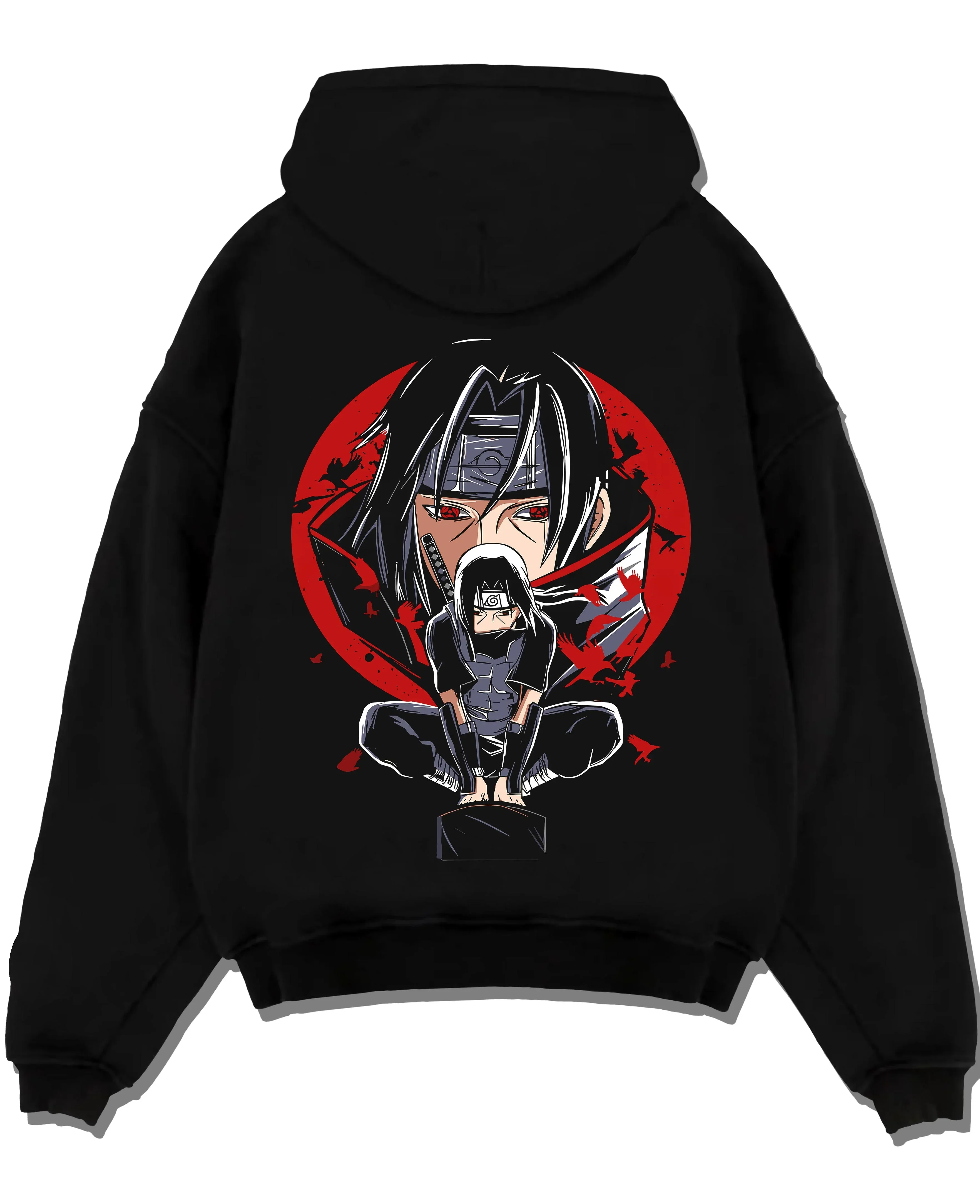 Naruto Hoodie Itachi Uchiha Mangekyo Clan Jumper