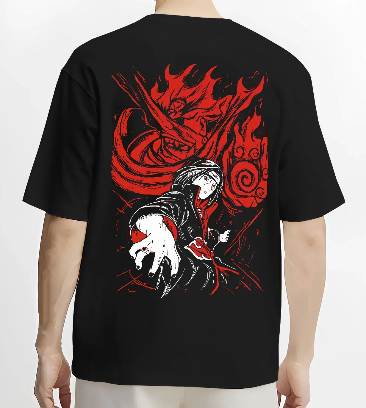 Naruto Hoodie Itachi Uchiha Sharingan Power Jumper - Image 4
