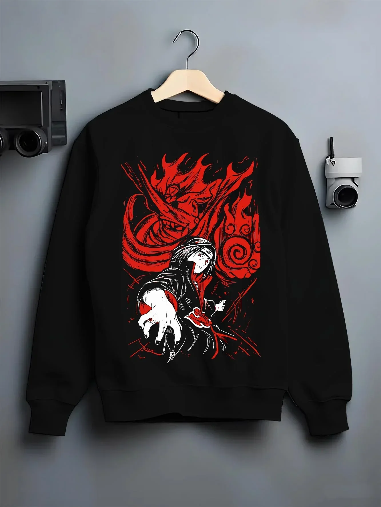 Naruto Hoodie Itachi Uchiha Sharingan Power Jumper - Image 6