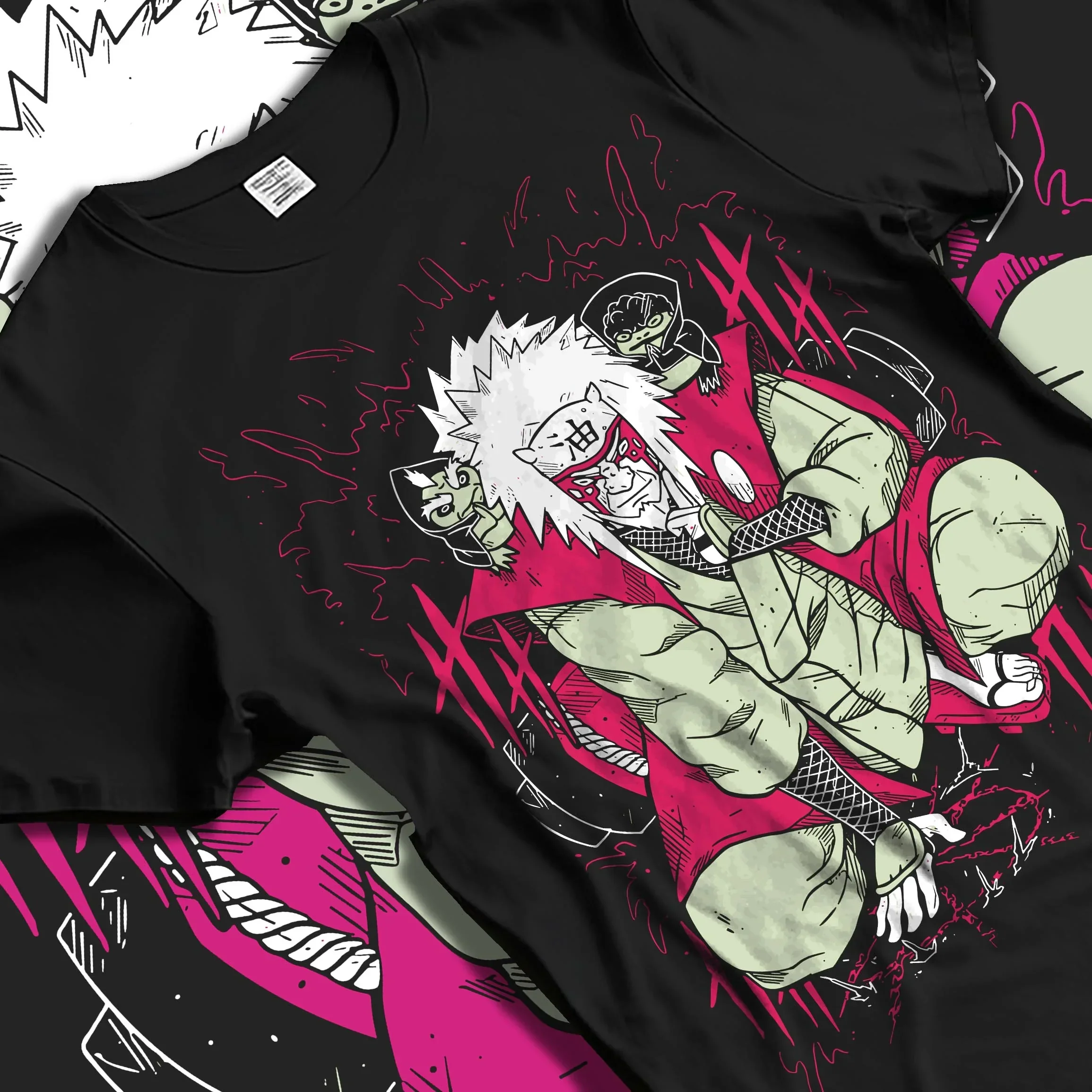 Naruto Hoodie Jiraiya Legendary Sannin Ninja Jumper - Image 5
