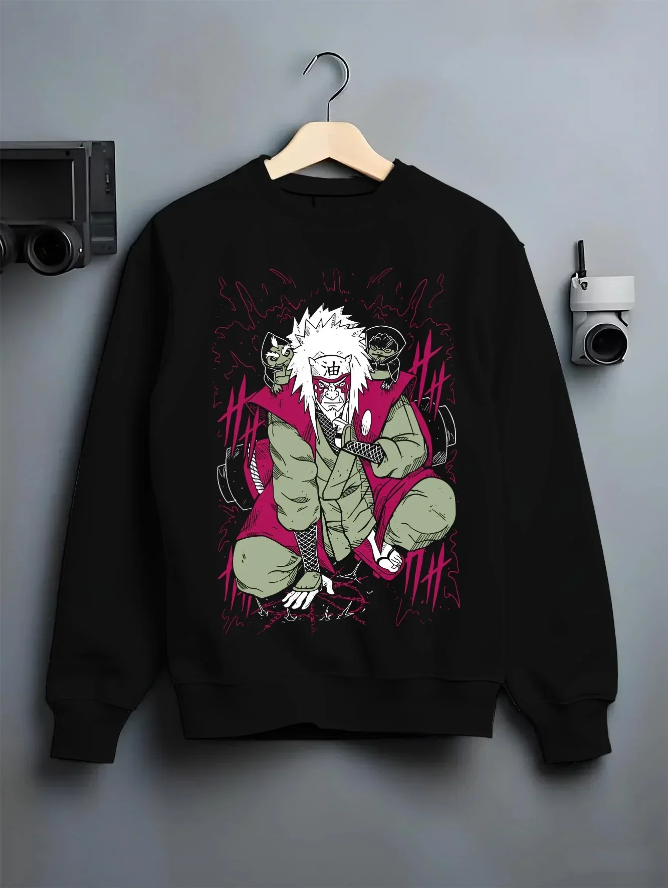 Naruto Hoodie Jiraiya Legendary Sannin Ninja Jumper - Image 6