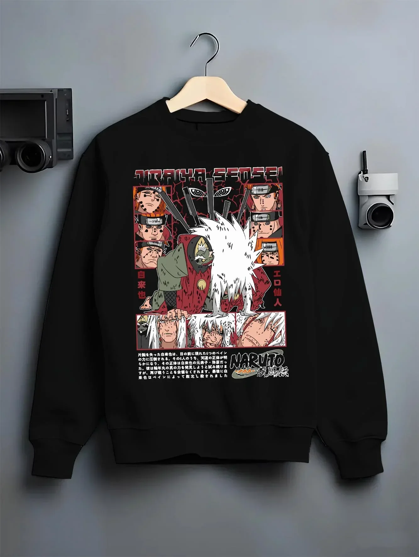 Naruto Hoodie Jiraiya Perverted Sage Master Jumper - Image 6