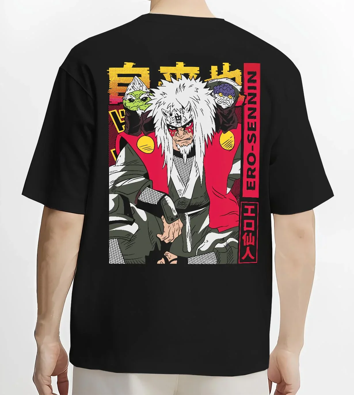 Naruto Hoodie Jiraiya Proud Ninja Mentor Jumper - Image 4