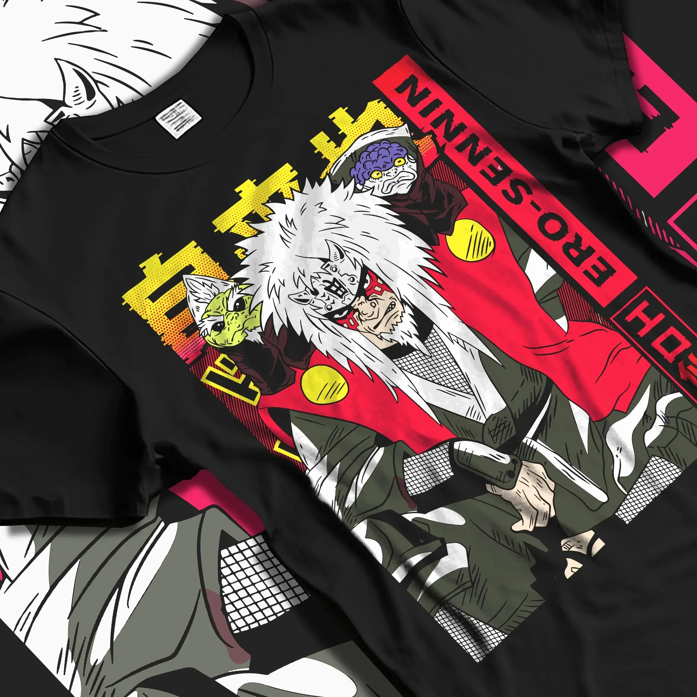 Naruto Hoodie Jiraiya Proud Ninja Mentor Jumper - Image 5