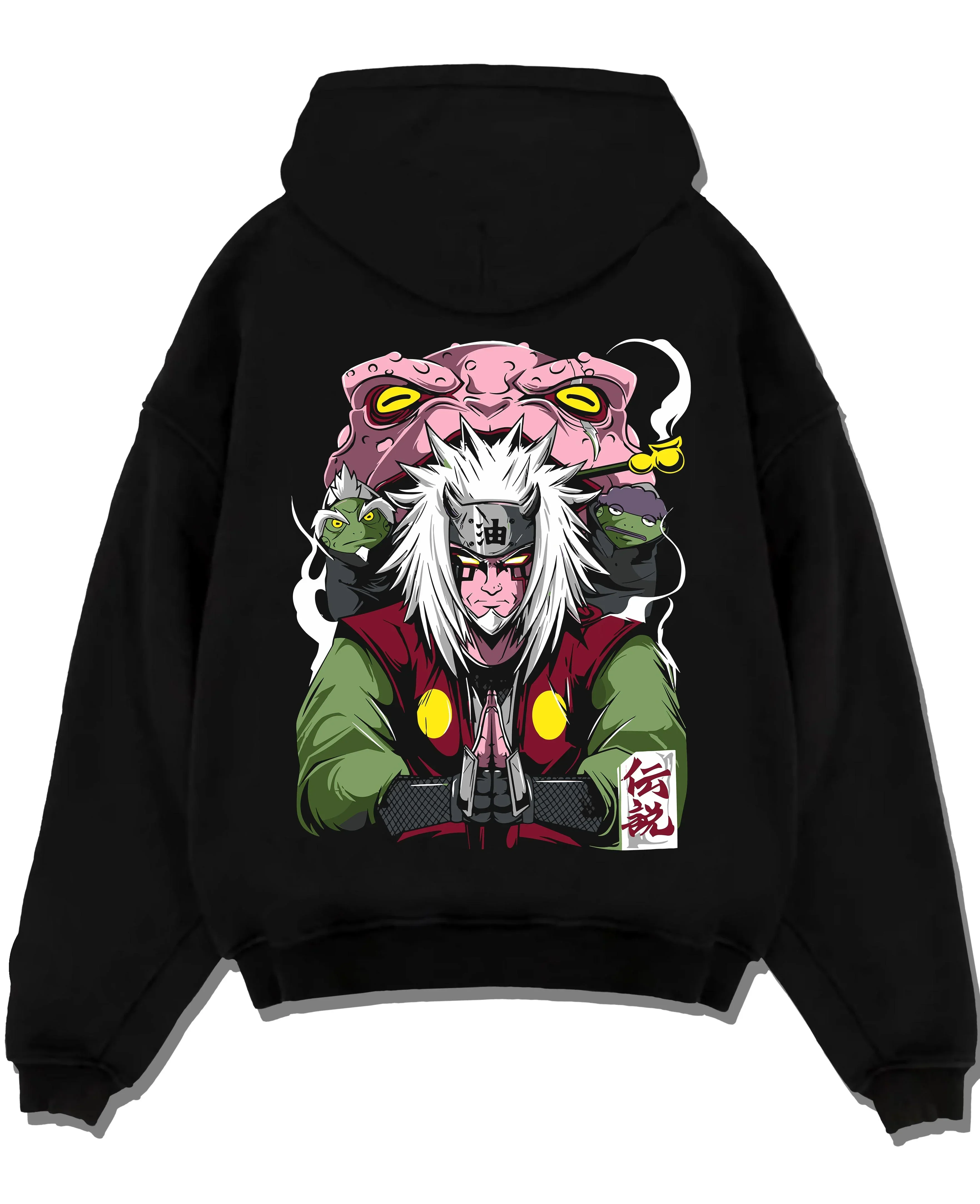 Naruto Hoodie Jiraiya Toad Summoning Sage Jumper