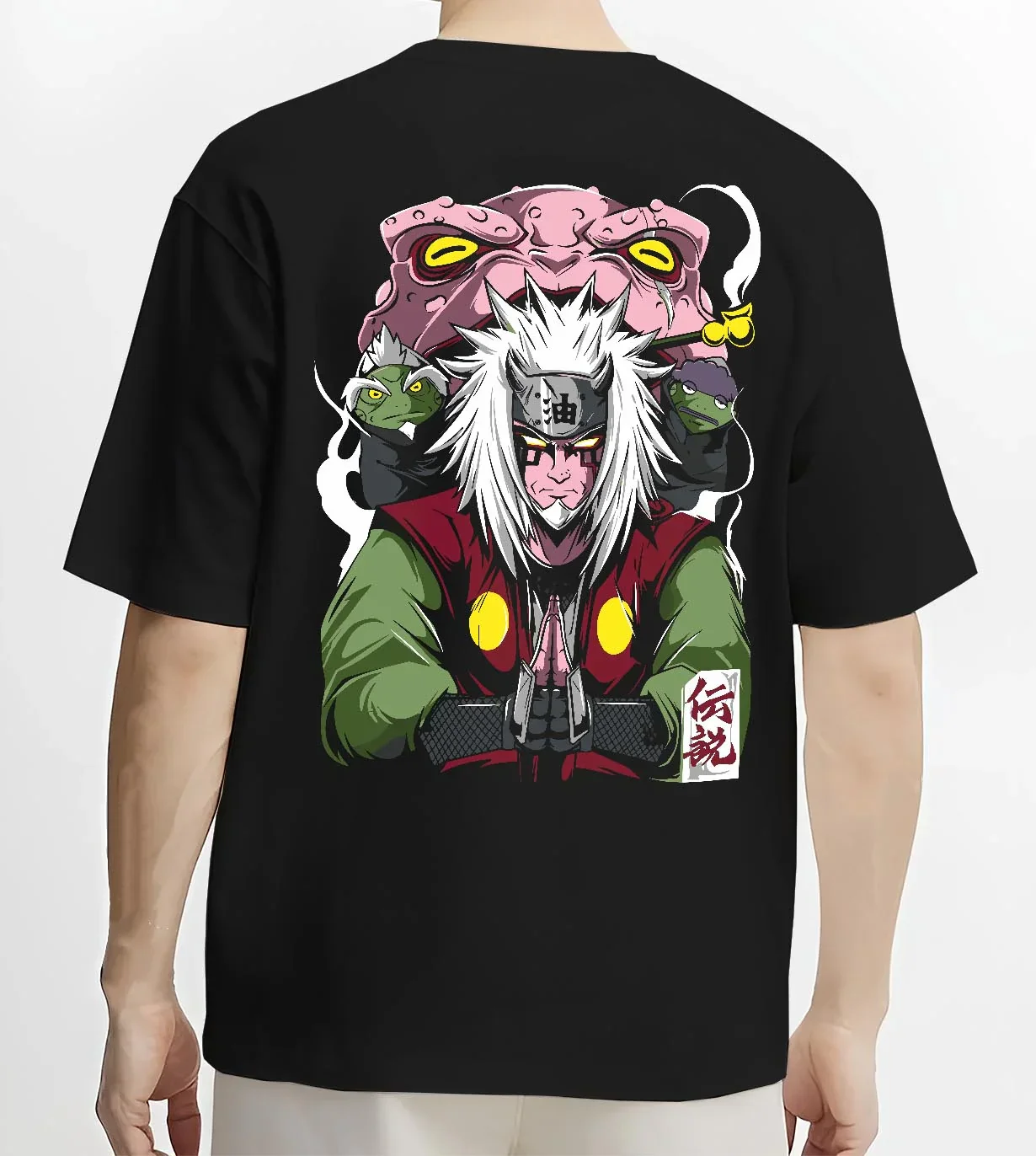 Naruto Hoodie Jiraiya Toad Summoning Sage Jumper - Image 4