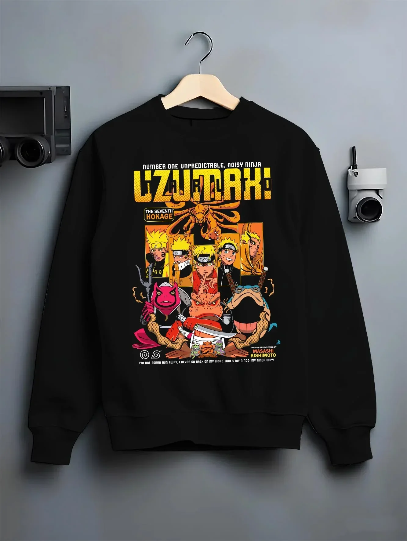 Naruto Hoodie Uzumaki Hokage Legacy Anime Jumper - Image 6