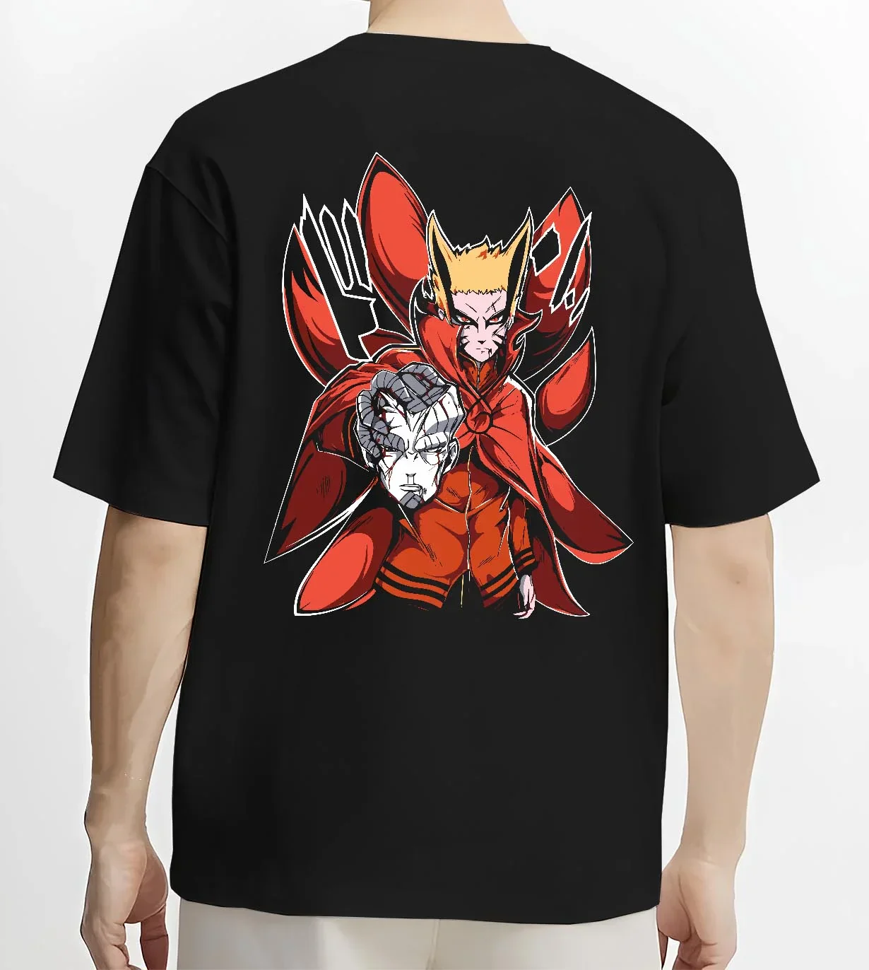 Naruto Uzumaki Hoodie Baryon Mode Battle Jumper - Image 4