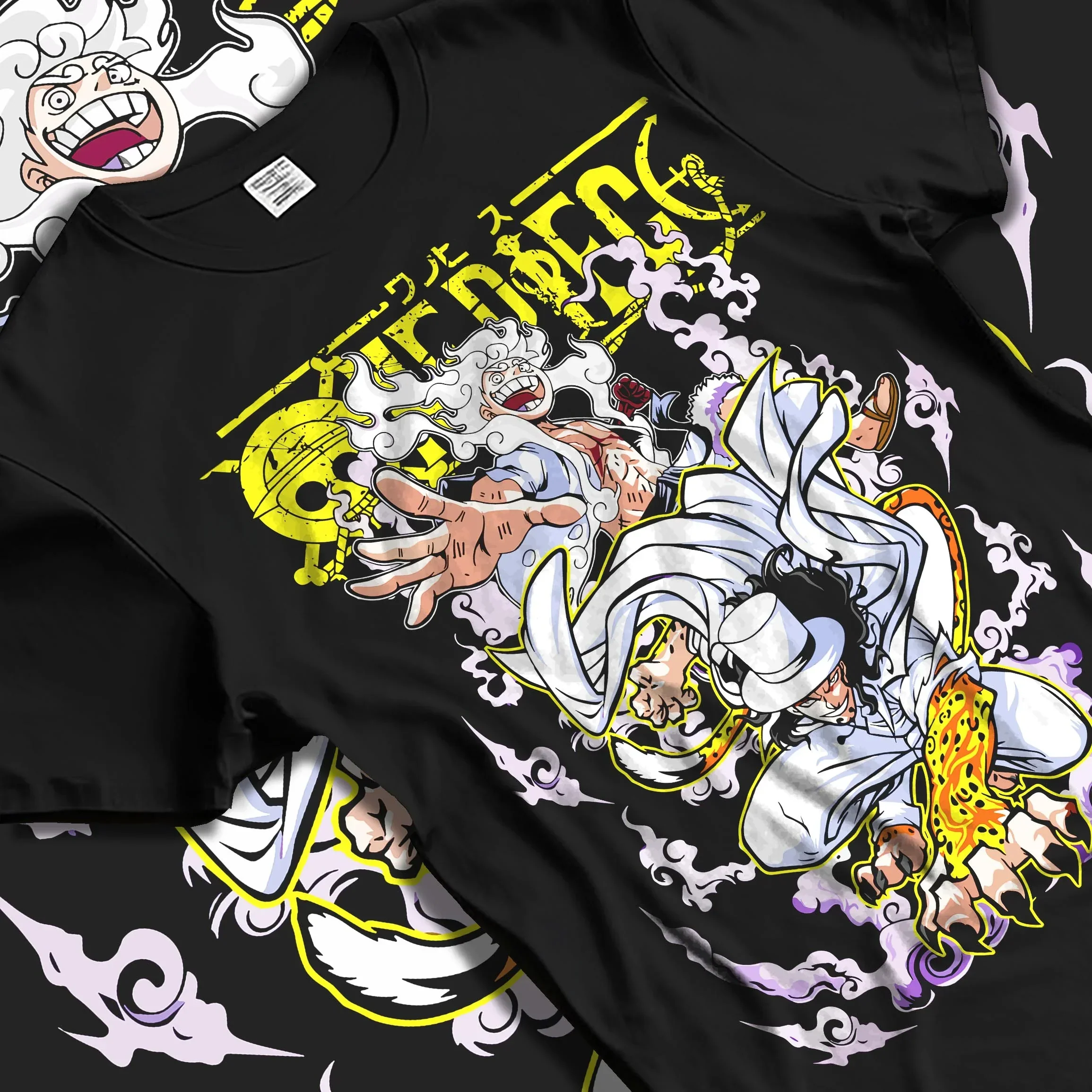 One Piece Hoodie Luffy vs Lucci Water Seven Jumper - Image 5