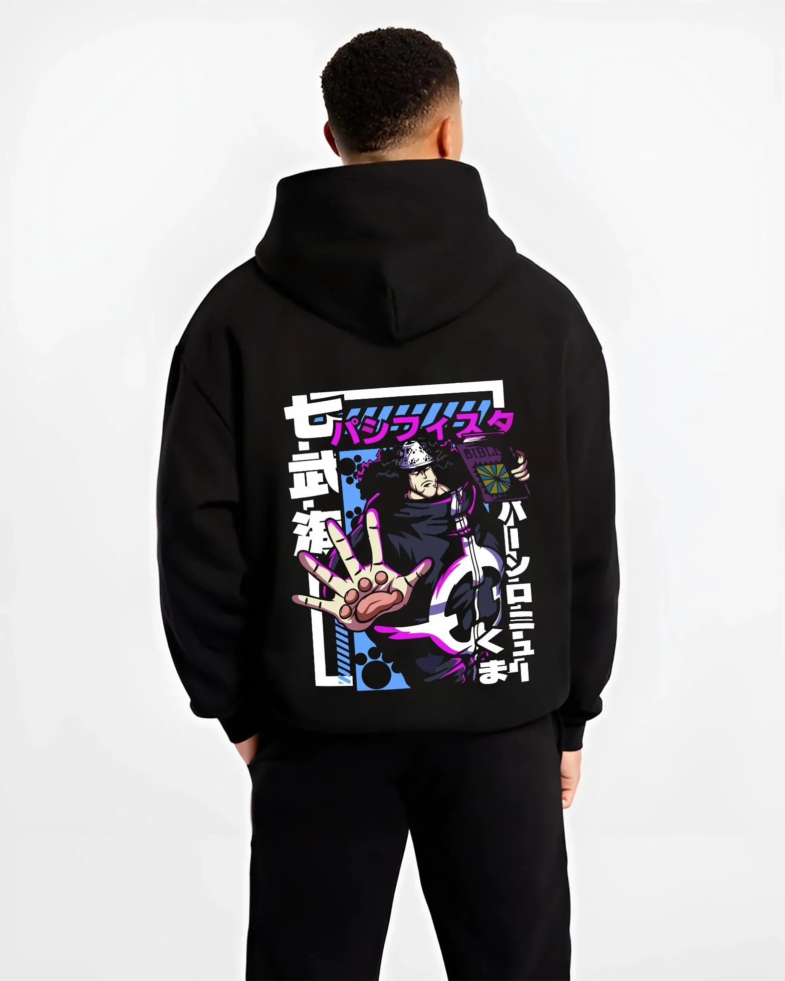One Piece Hoodie Bartholomew Kuma Pacifista Power - Image 2