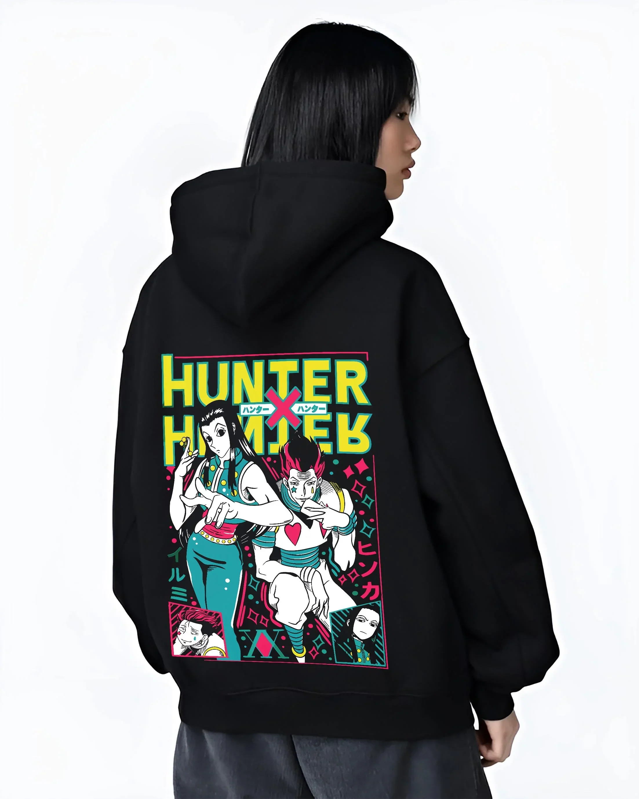 Hunter x Hunter Hoodie Phantom Troupe Group Battle Aura - Image 3