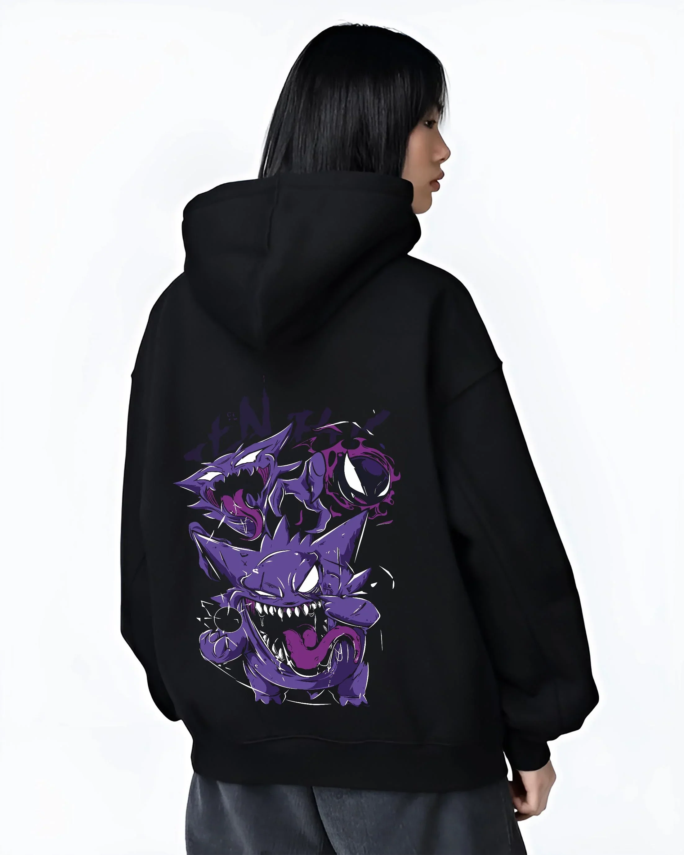 Pokémon Hoodie Gengar Battle Ready Jumper - Image 3
