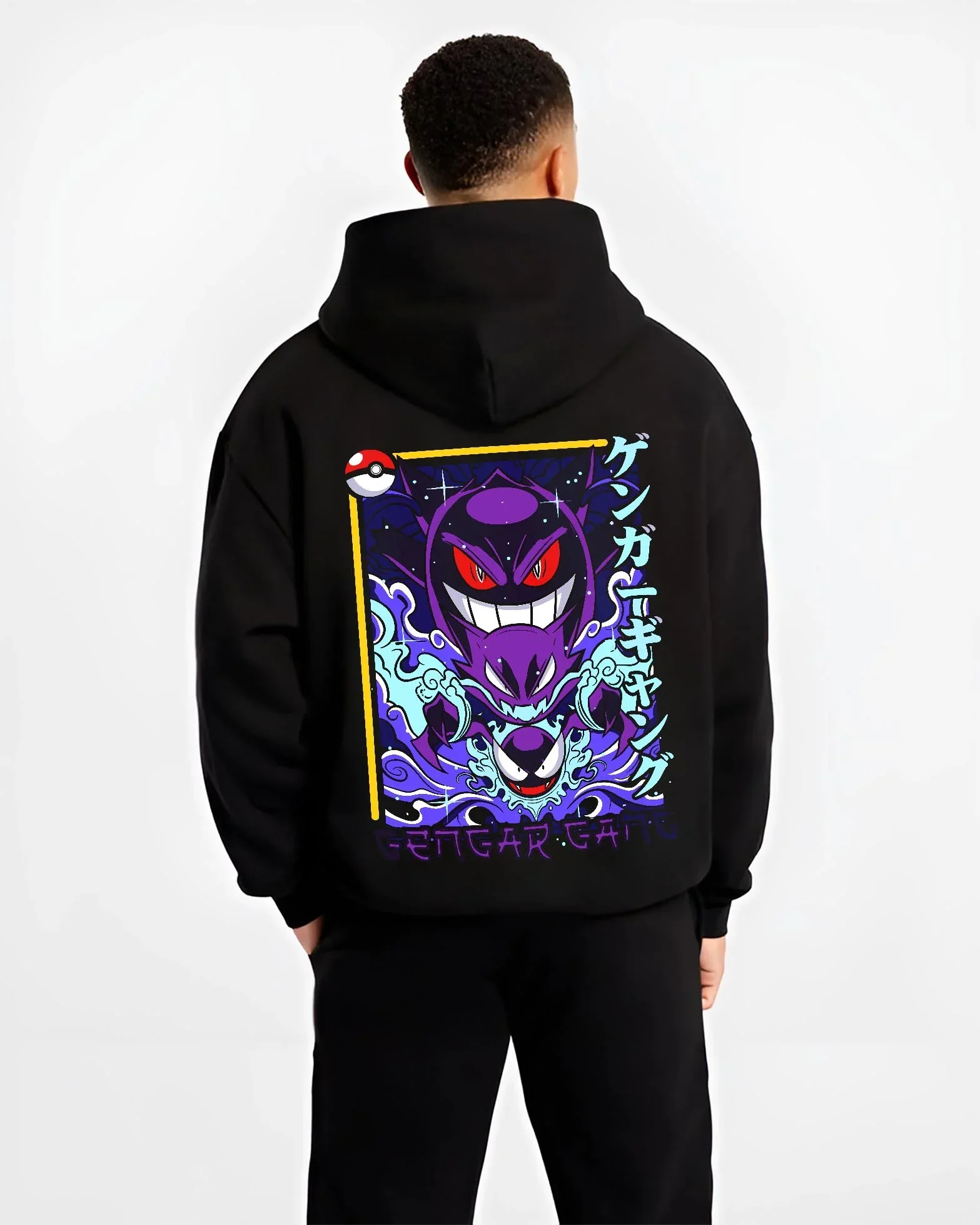 Pokémon Hoodie Gengar Shadow Ball Jumper - Image 2