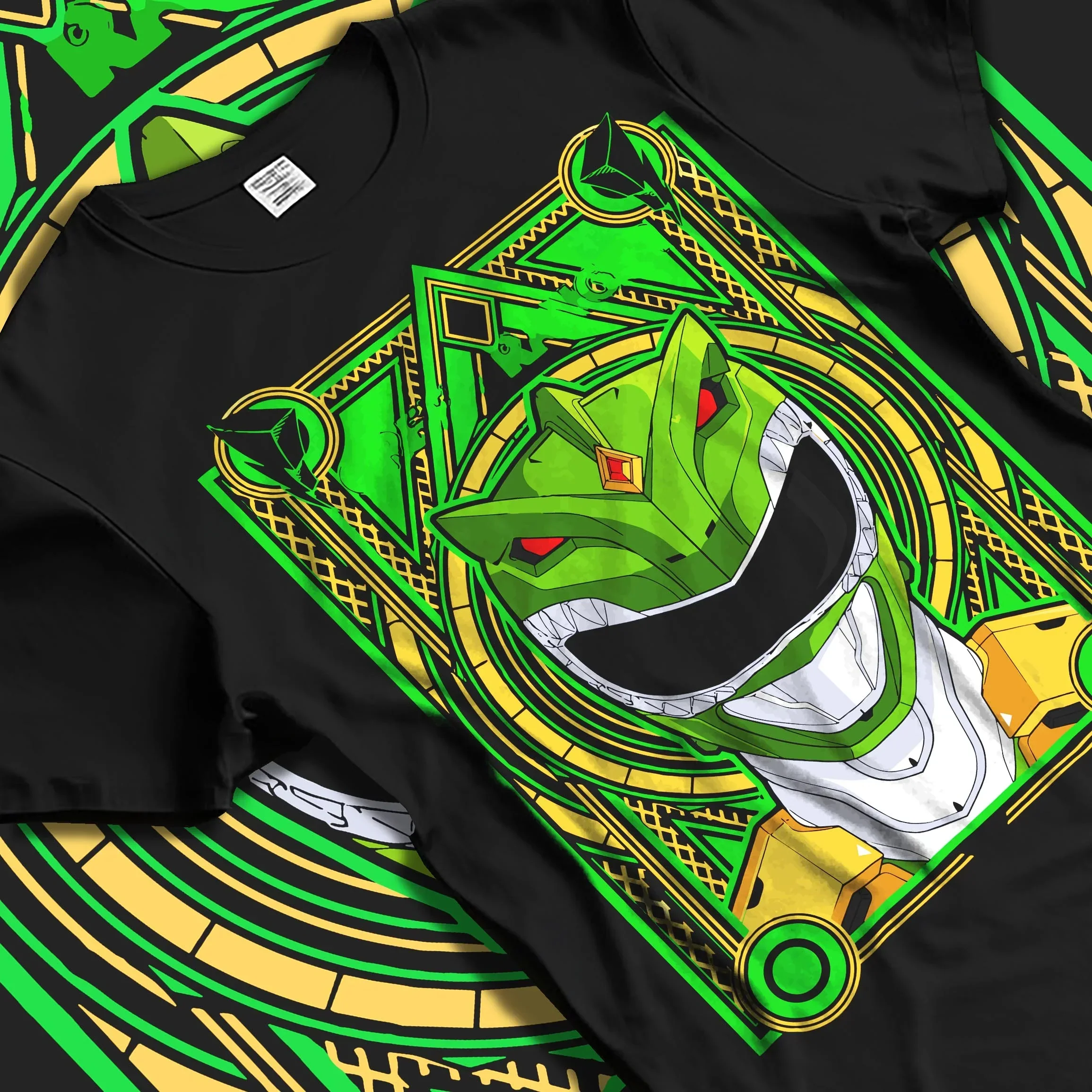Power Rangers Hoodie Green Ranger Legacy Jumper - Image 5