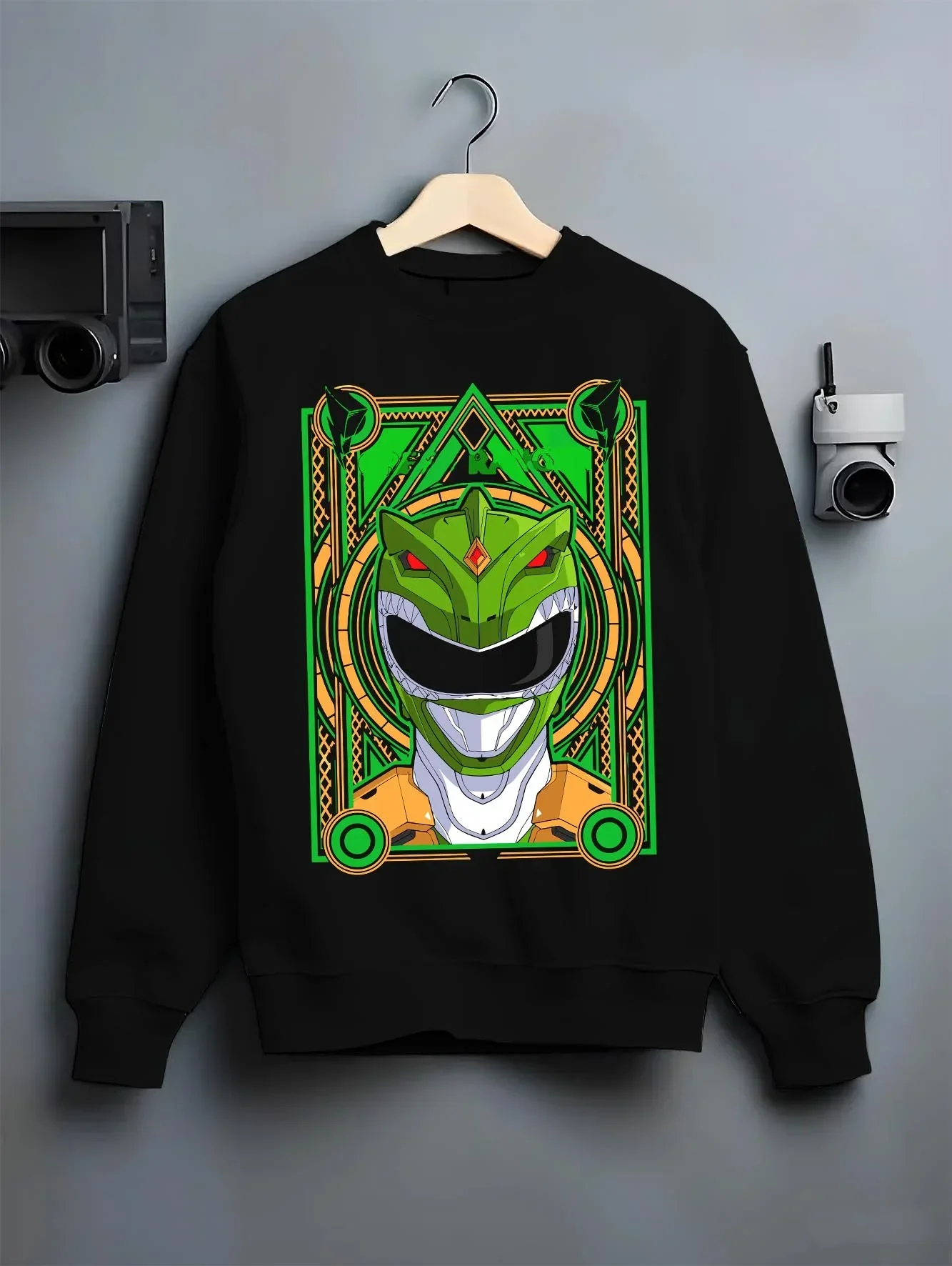 Power Rangers Hoodie Green Ranger Legacy Jumper - Image 6