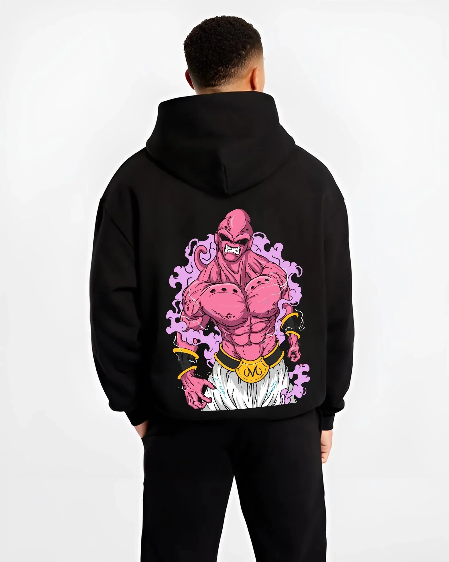 Pure Buu Dragon Ball Z Hoodie Rampage Battle Form Rage - Image 2