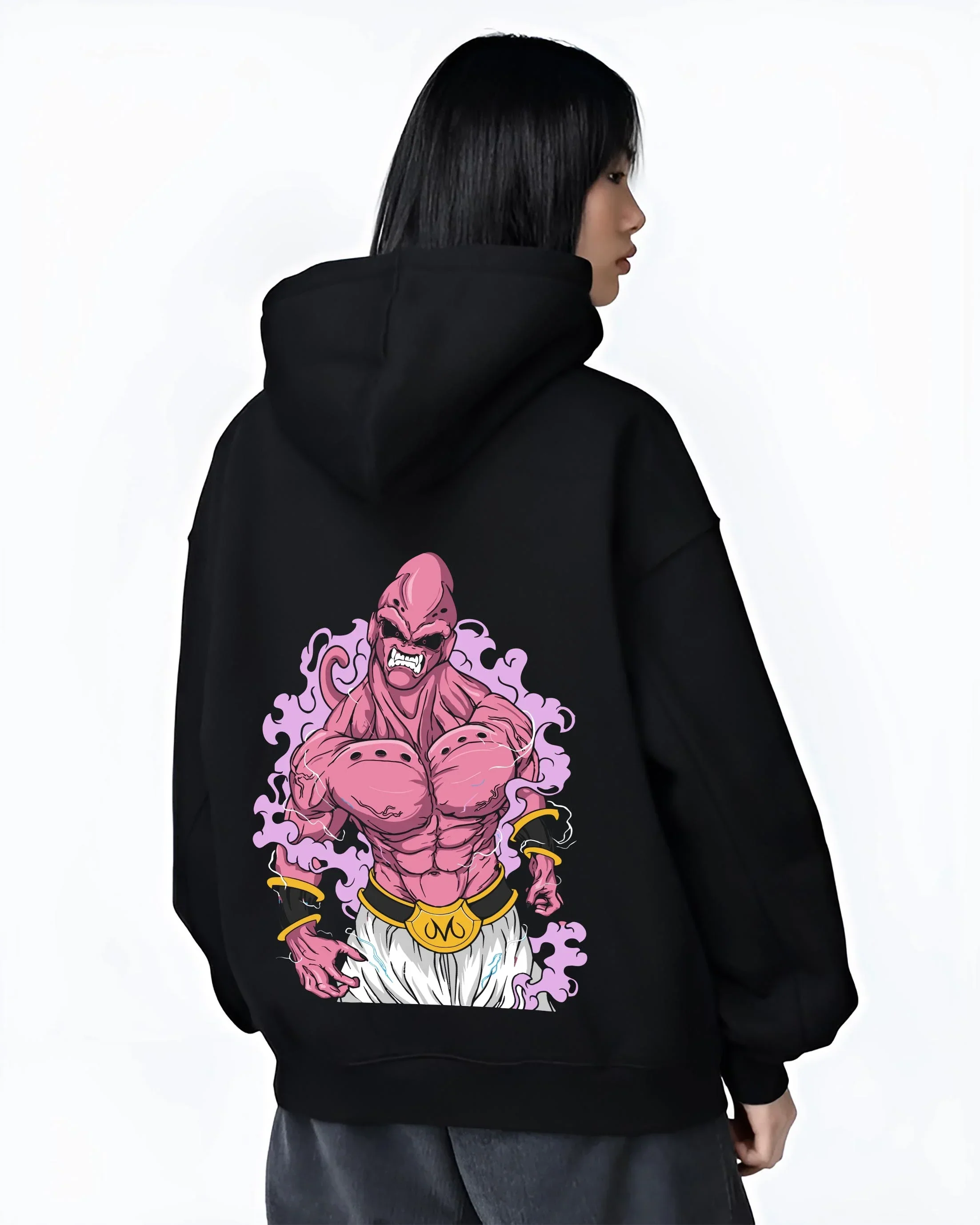 Pure Buu Dragon Ball Z Hoodie Rampage Battle Form Rage - Image 3